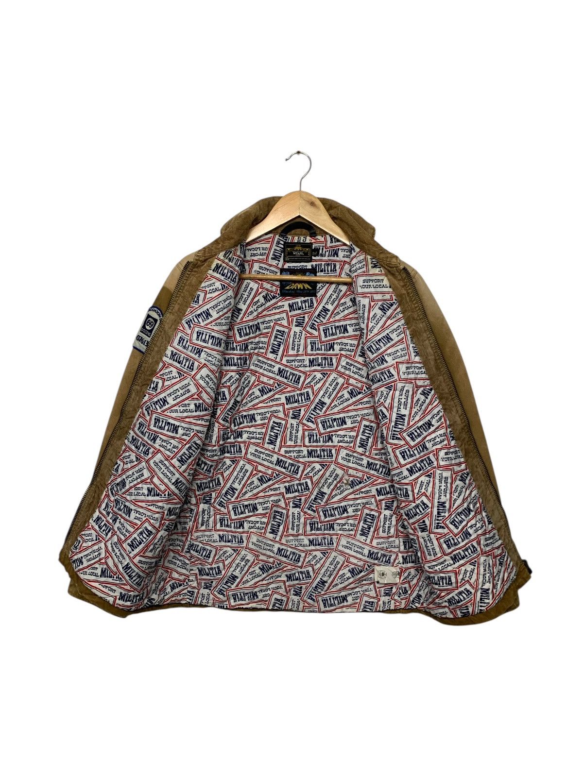 Wtaps Wtaps 2008 Fall/Winter Chore Canvas Jacket Zipper Down Size US M / EU 48-50 / 2 - 4 Thumbnail