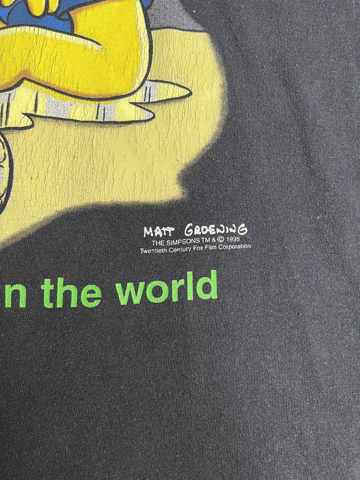 The Simpsons × Vintage Vintage Simpson 2000 Tee people in black Size US L / EU 52-54 / 3 - 5 Thumbnail