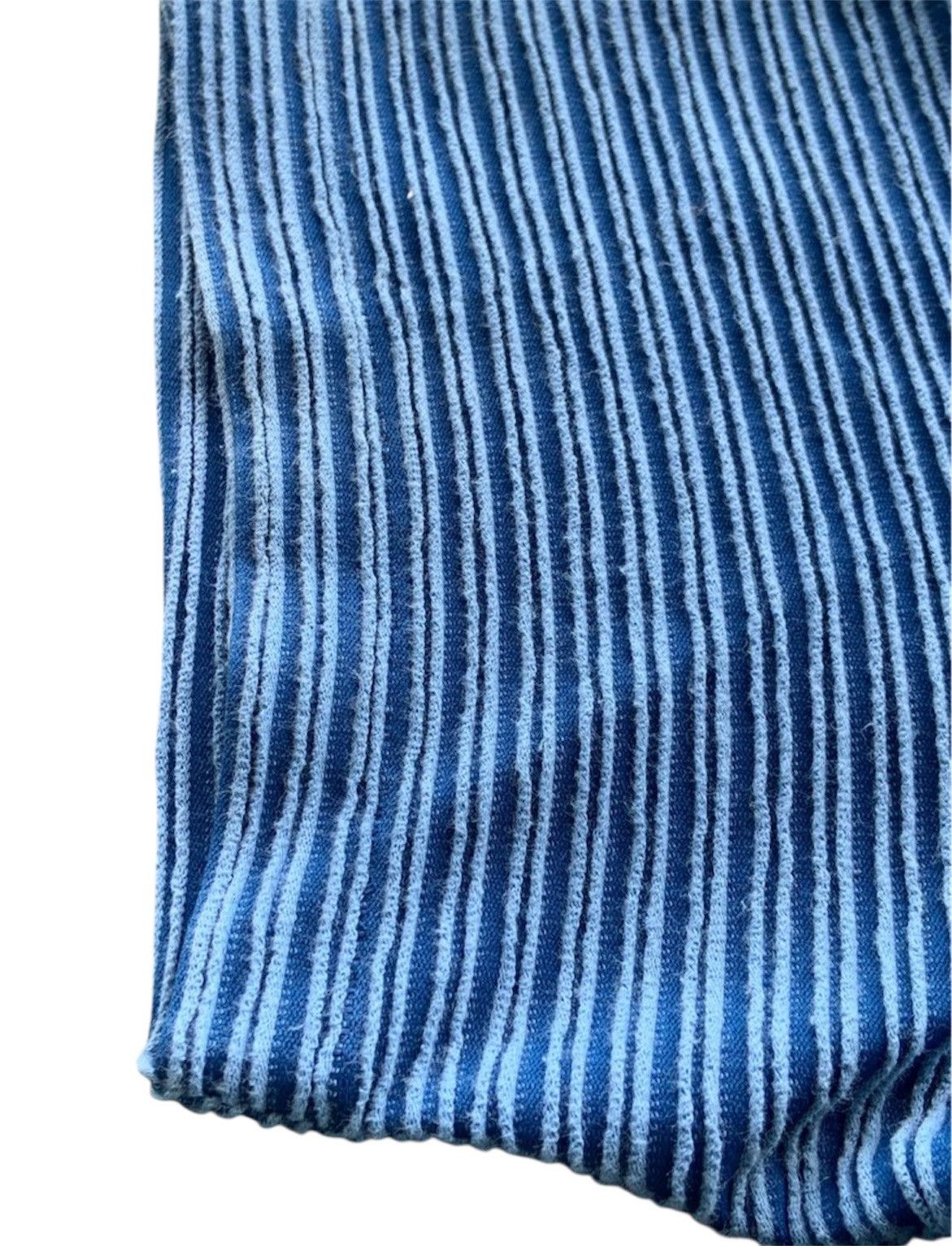 Issey Miyake Issey Miyake Men Blue Pleated Tshirt Size US M / EU 48-50 / 2 - 4 Thumbnail