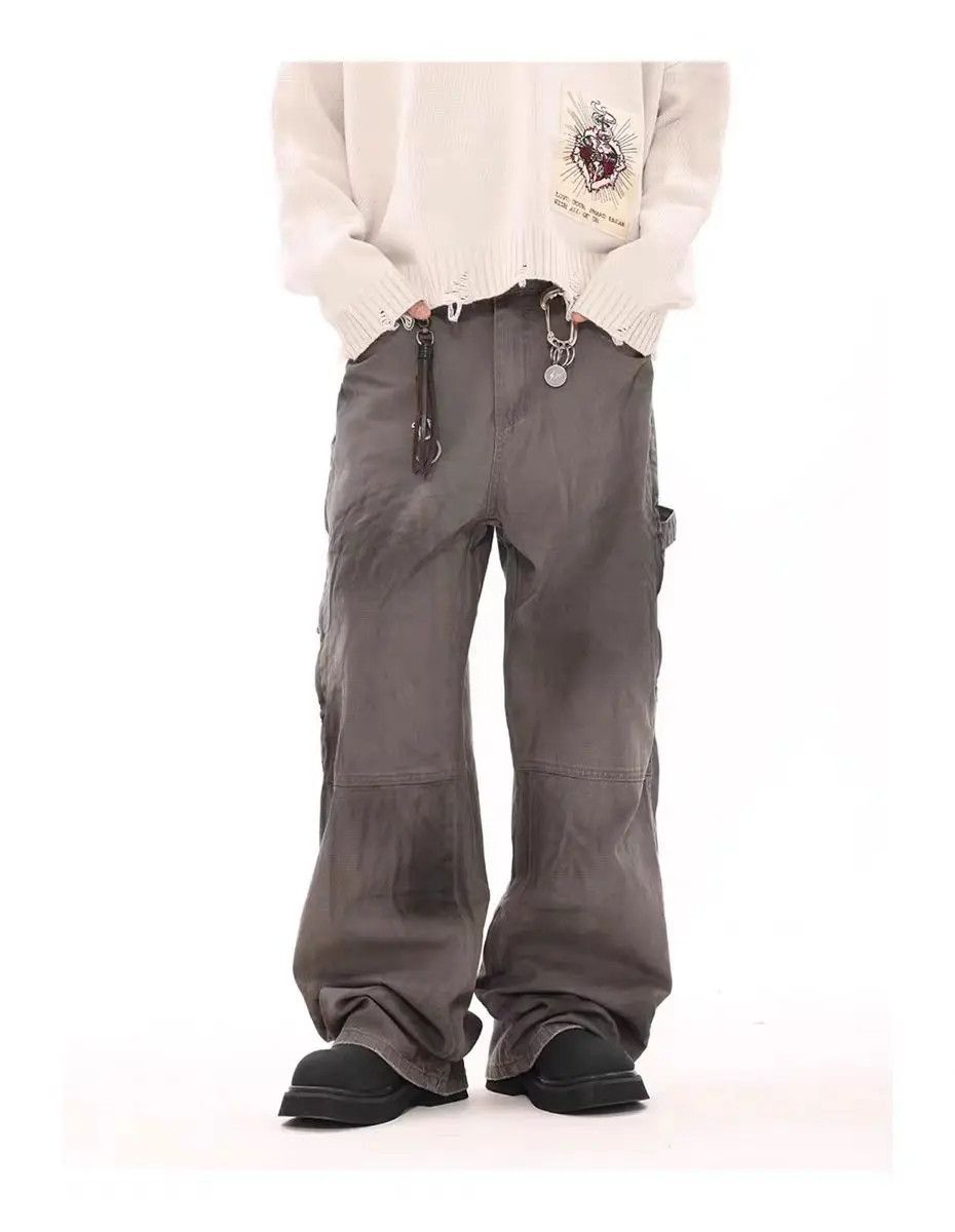 Designer × Japanese Brand Vintage Streetwear Hip Hop Loose Casual Pants Size US 33 - 1 Thumbnail