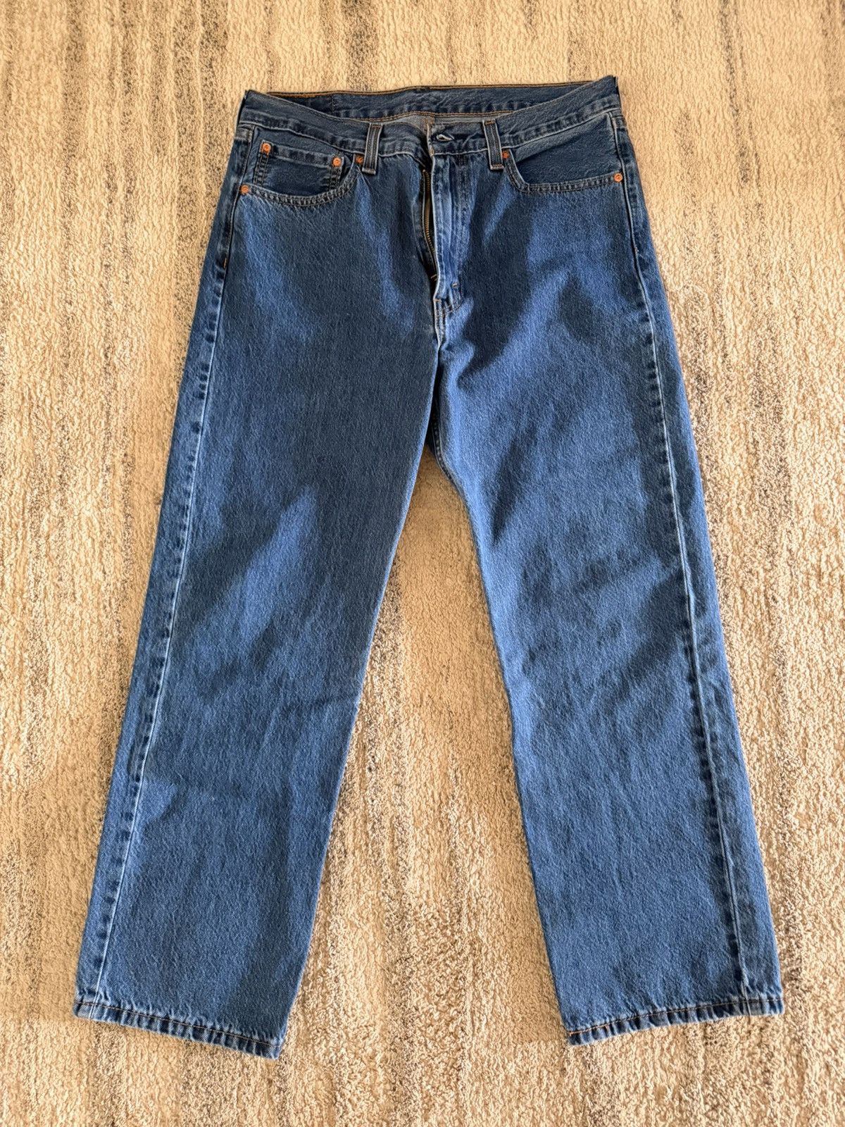Levi's Baggy Levi Denim Jeans 565 97 Size US 33 - 1 Thumbnail