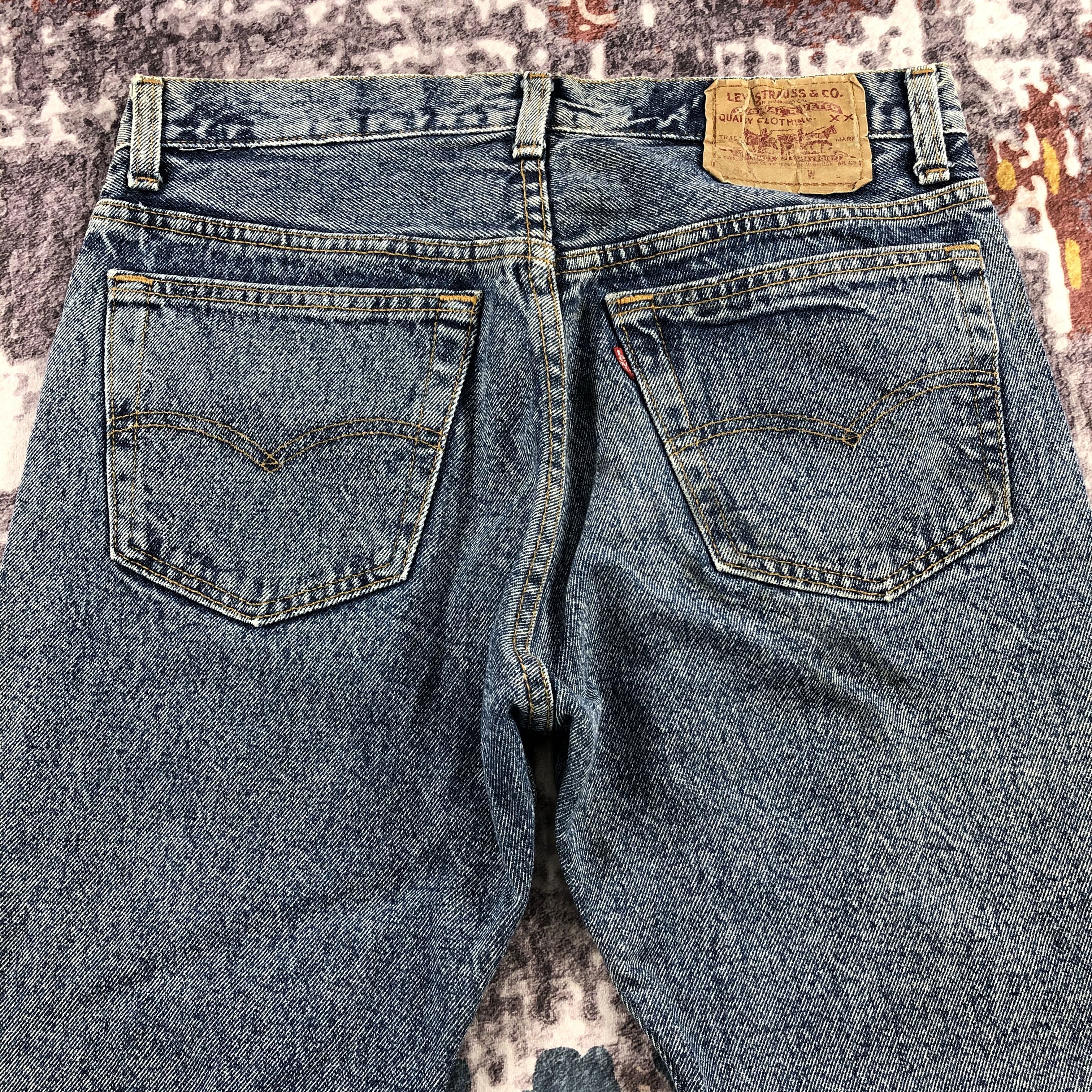 Levi's Vintage 90s Levis 501 Jeans-JM2215 Size US 31 - 4 Thumbnail