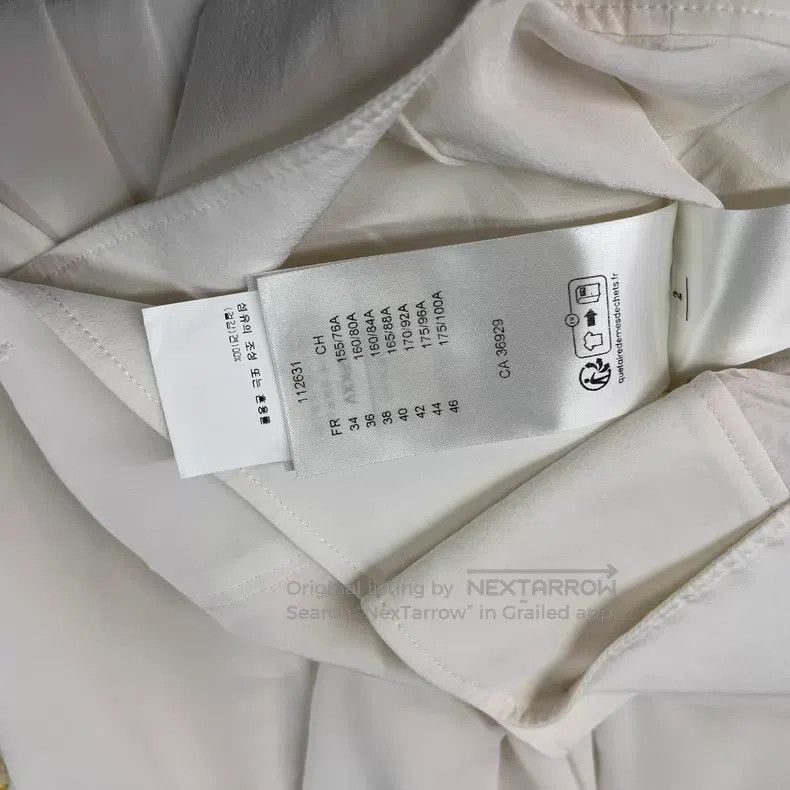 Louis Vuitton Louis Vuitton Chiffon long-sleeve crew neck long sleeves Size XXS / US 00 / IT 34 - 5 Thumbnail