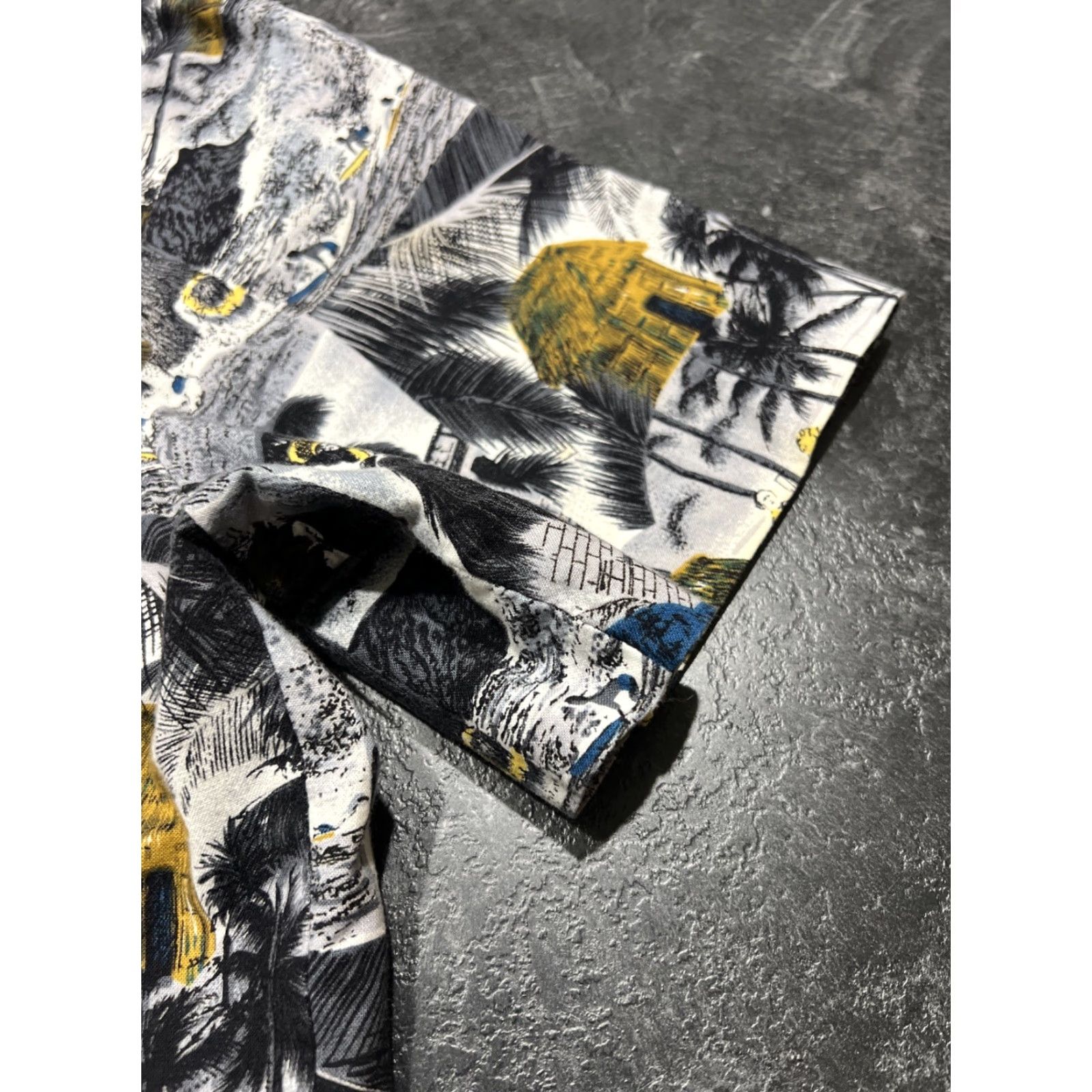 ALOHAS Kalaheo Hawaiian Shirt L Multicolor Short Sleeve Men Button-Up Beach Hula Girl Tropical Pattern Size US L / EU 52-54 / 3 - 2 Thumbnail