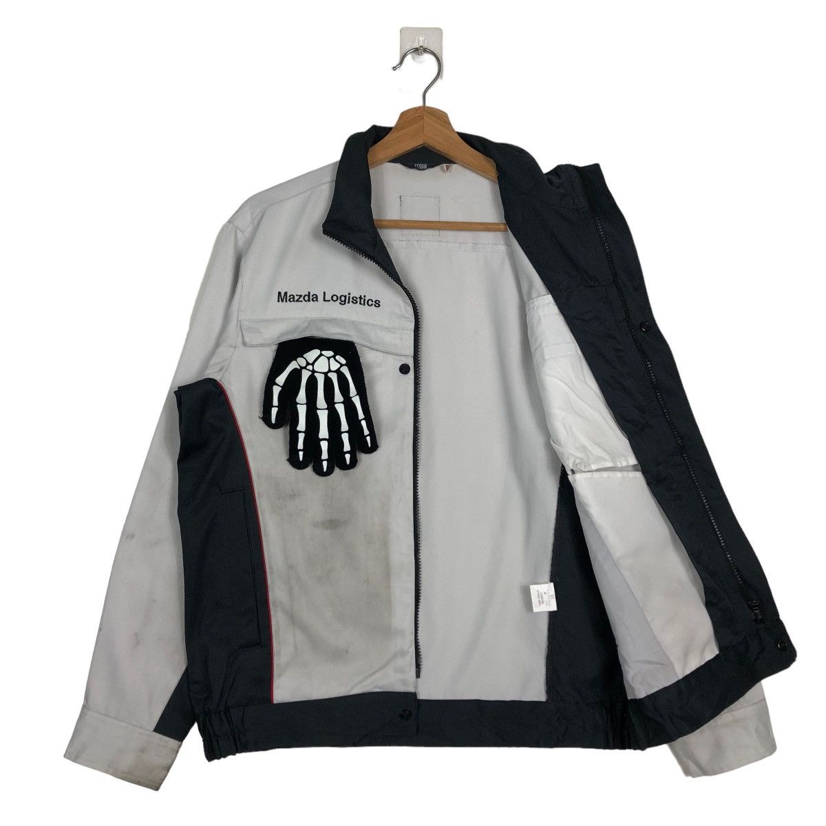 Japanese Brand 🔥VINTAGE WORK BOMBER JACKET MAZDA RACING BIG LOGO Size US L / EU 52-54 / 3 - 9 Thumbnail