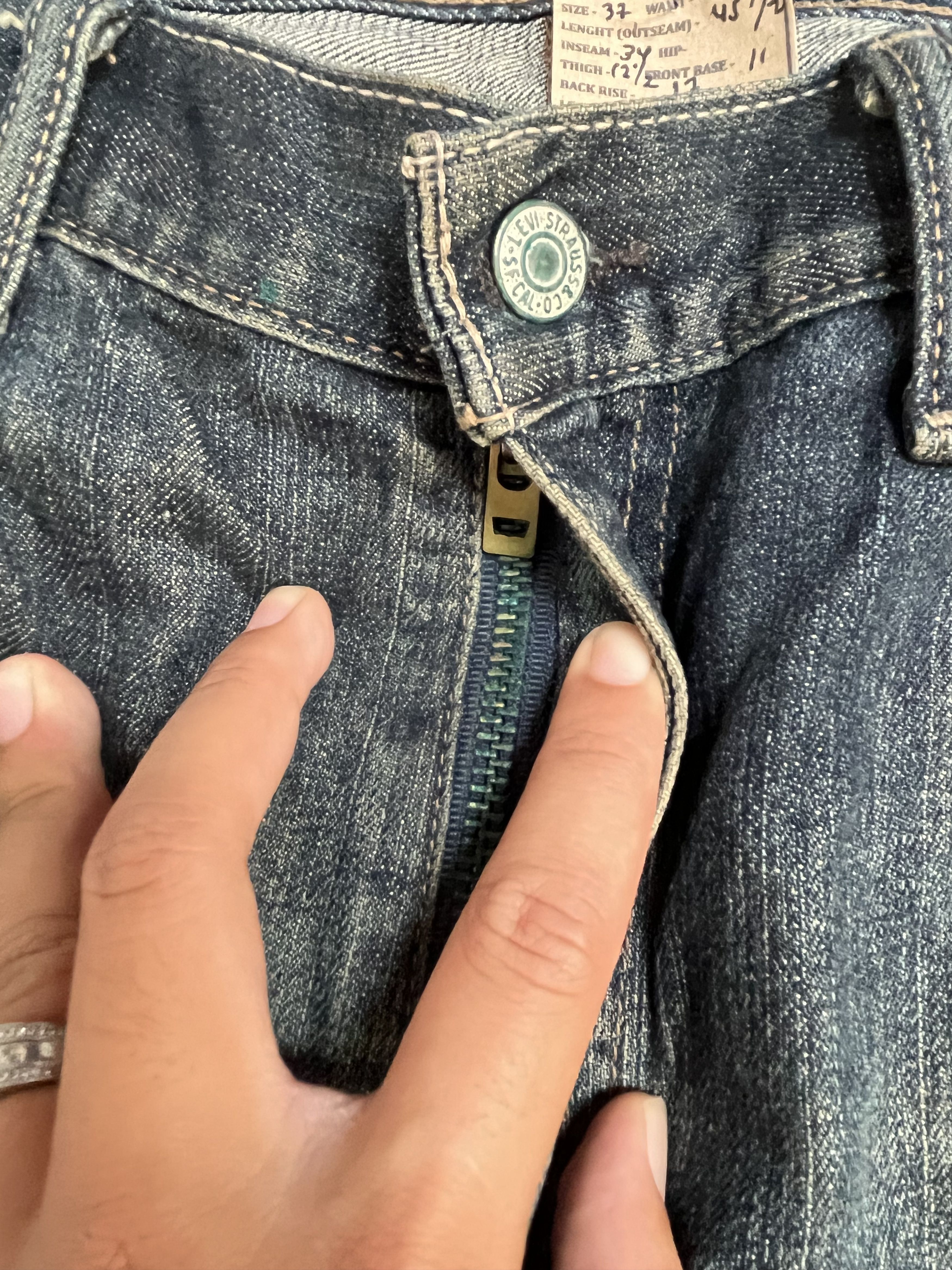 Levi's Levis 514 Jeans 36x34 - L173 Size US 36 / EU 52 - 5 Thumbnail