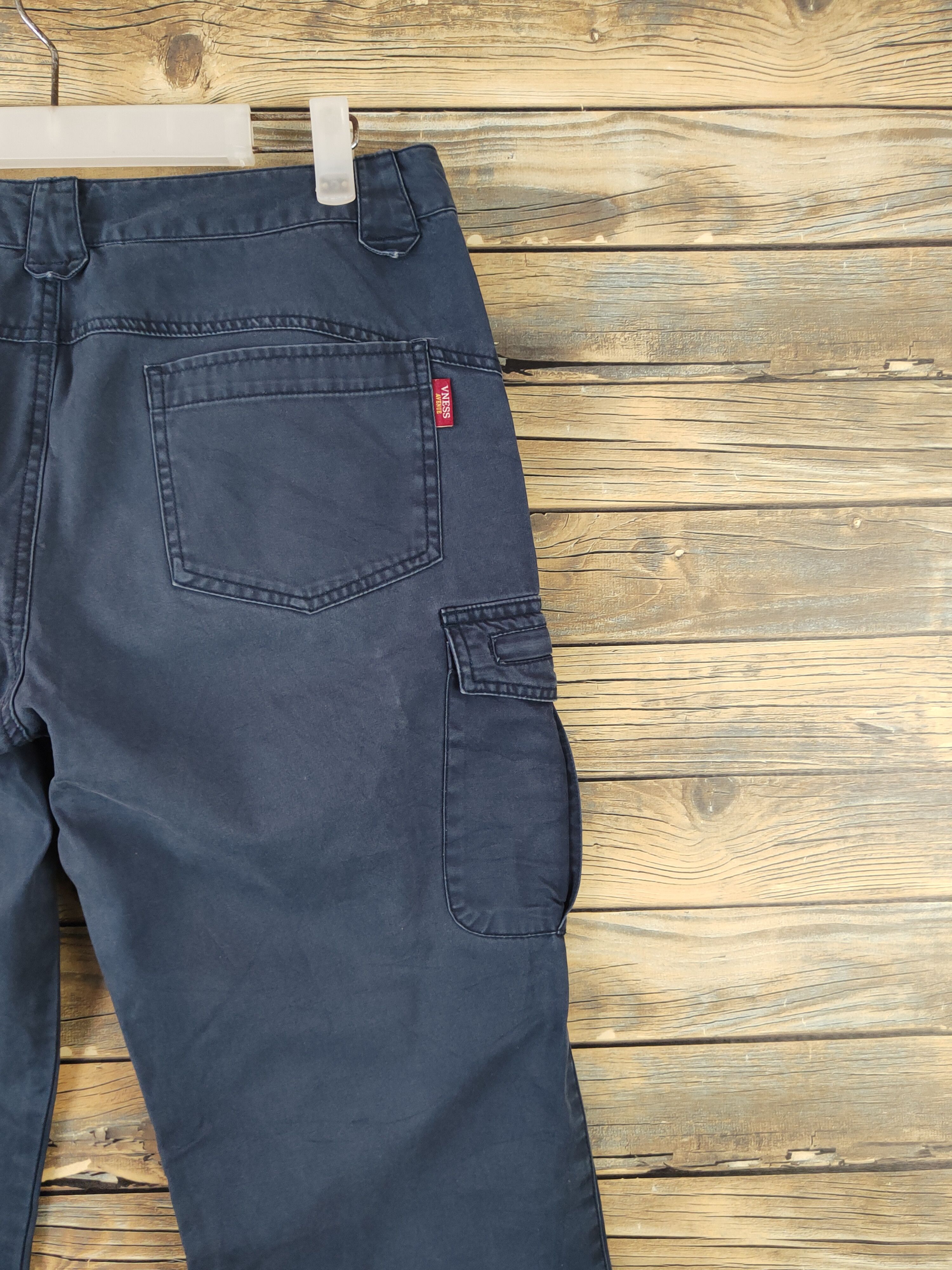 Japanese Brand DLL Vness Avenue Navy Multipocket Tactical Cargo Pants #259 Size 30" / US 8 / IT 44 - 11 Thumbnail