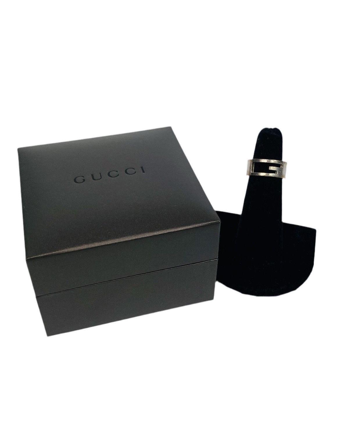Gucci Gucci .925 Silver G Ring Size IT 9 Size ONE SIZE - 1 Thumbnail