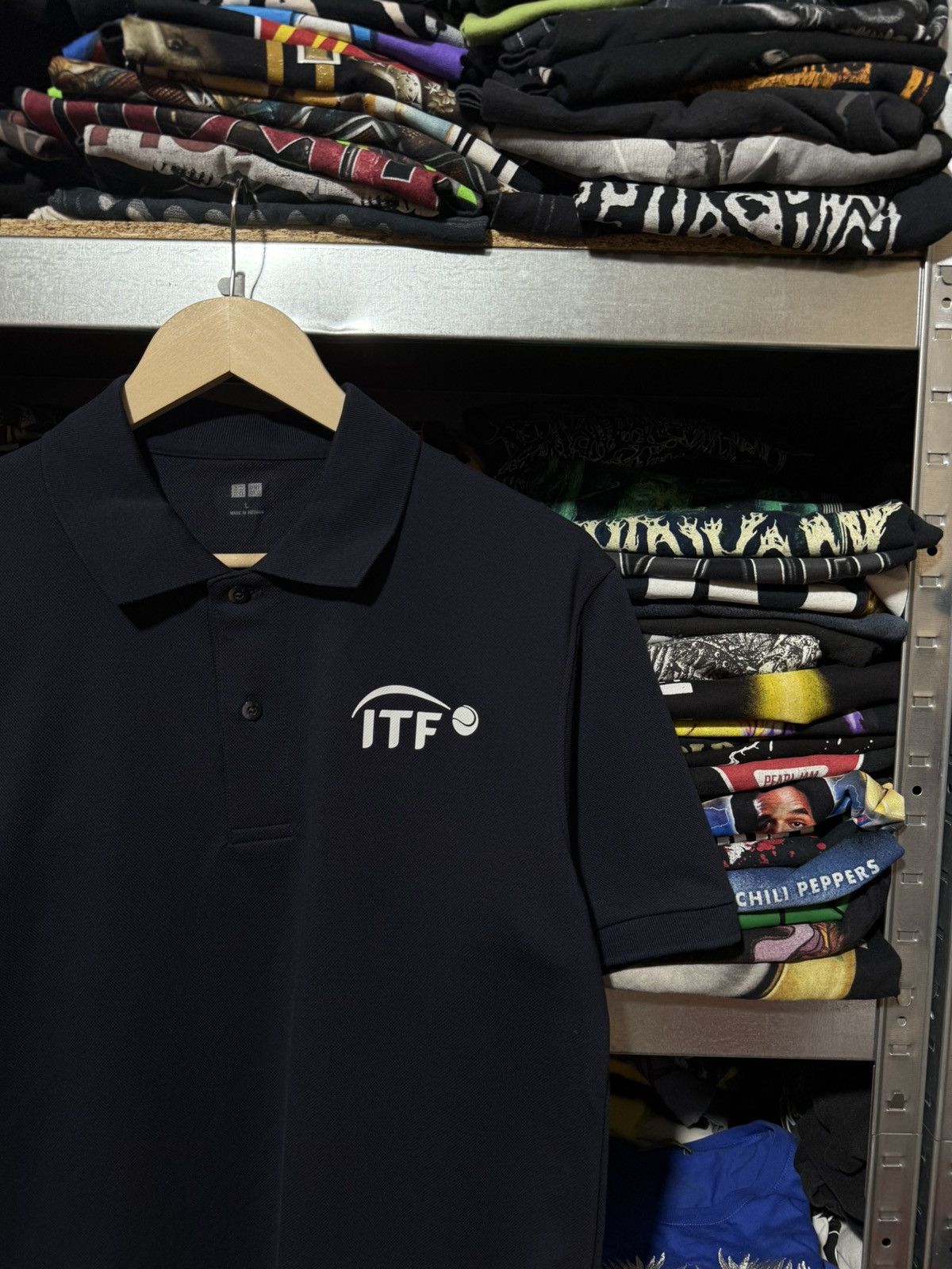 Uniqlo Rare Uniqlo Wheelchair Tennis Tour ITF Polo Shirt Size US L / EU 52-54 / 3 - 3 Thumbnail
