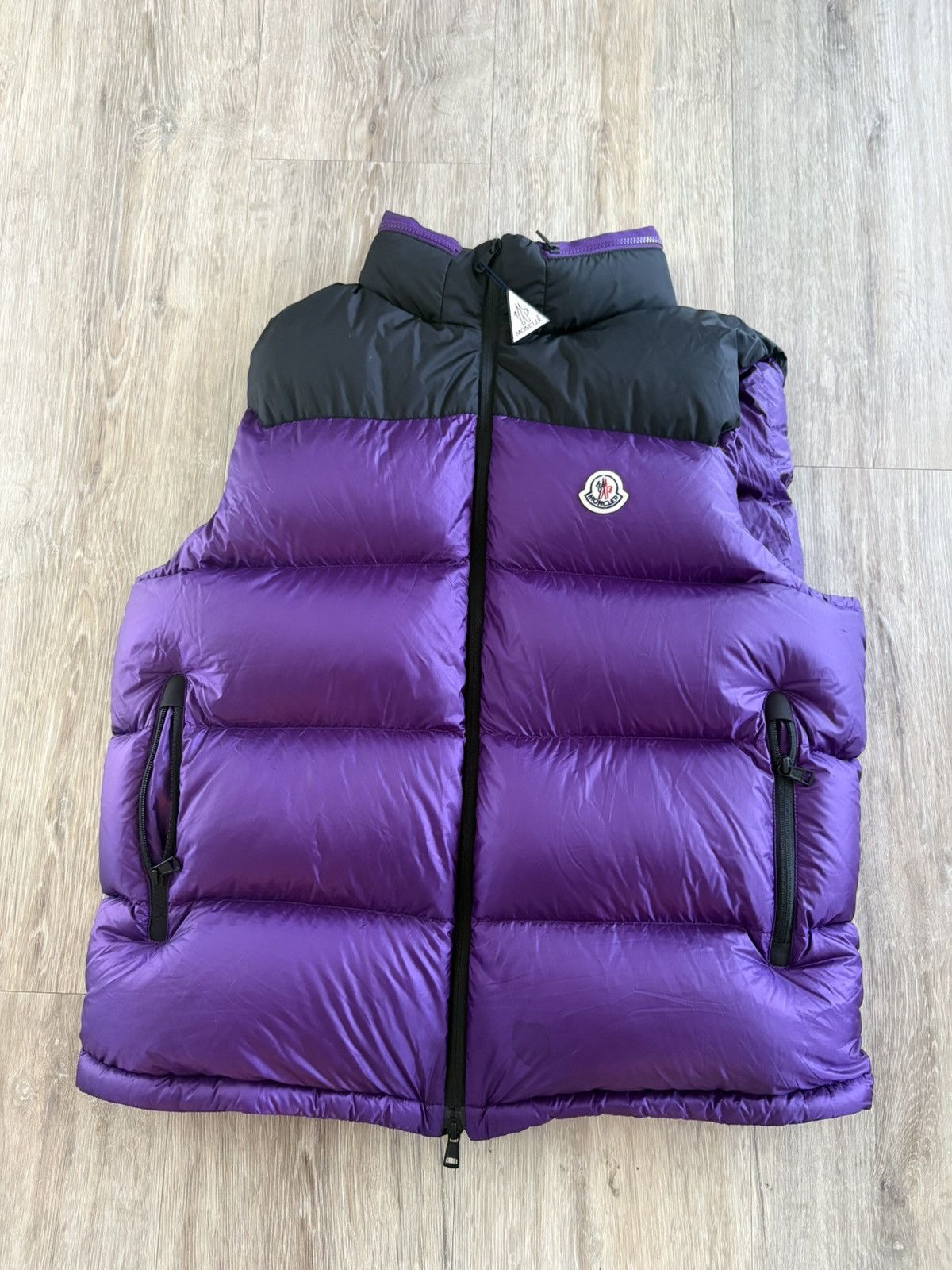 Moncler Moncler Purple Ophrys Vest Size US XL / EU 56 / 4 - 1 Thumbnail