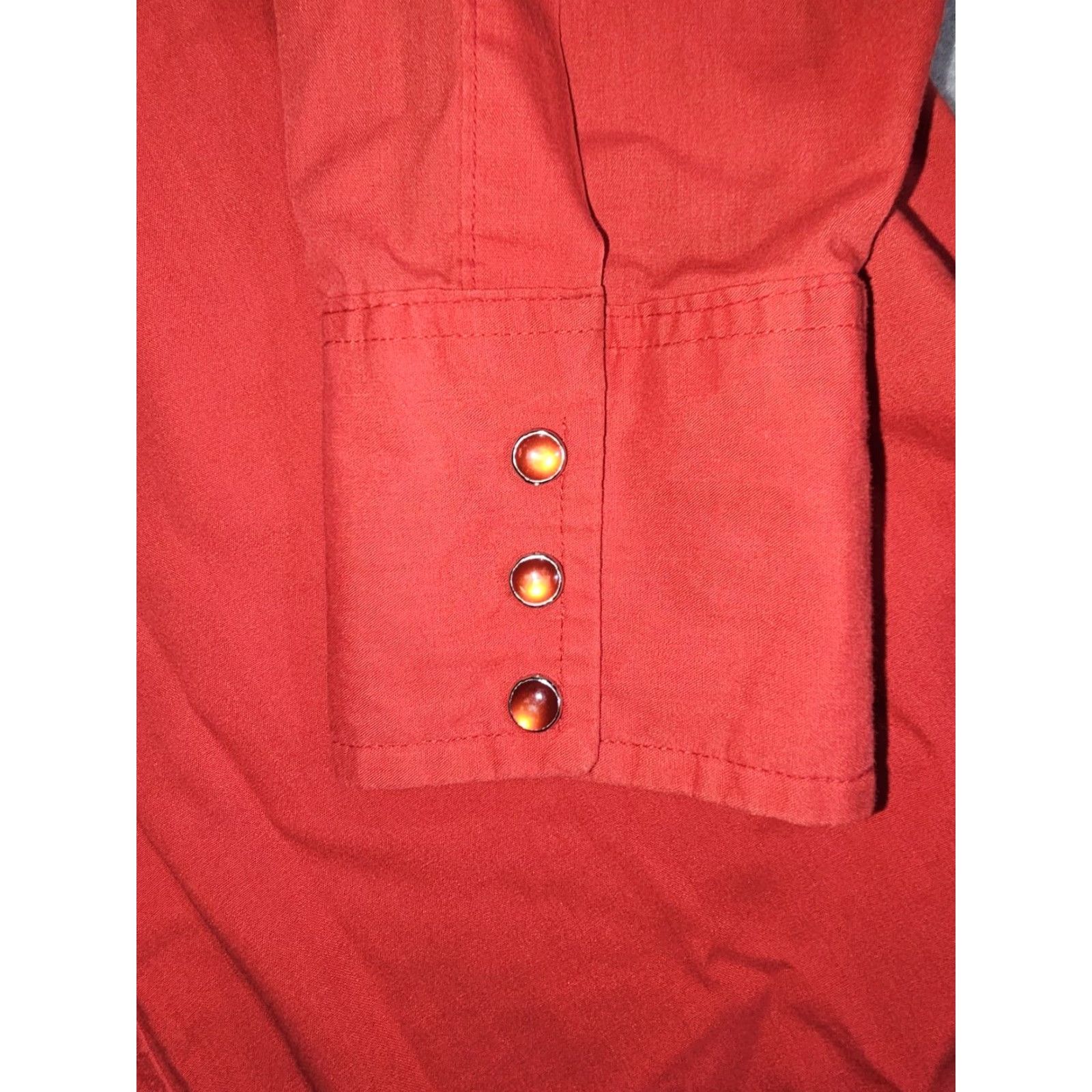 Wrangler VINTAGE Wrangler Classic Pearl Snap Button Up Western Style Shirt Mens Sz 15 1/2 Size US L / EU 52-54 / 3 - 8 Thumbnail