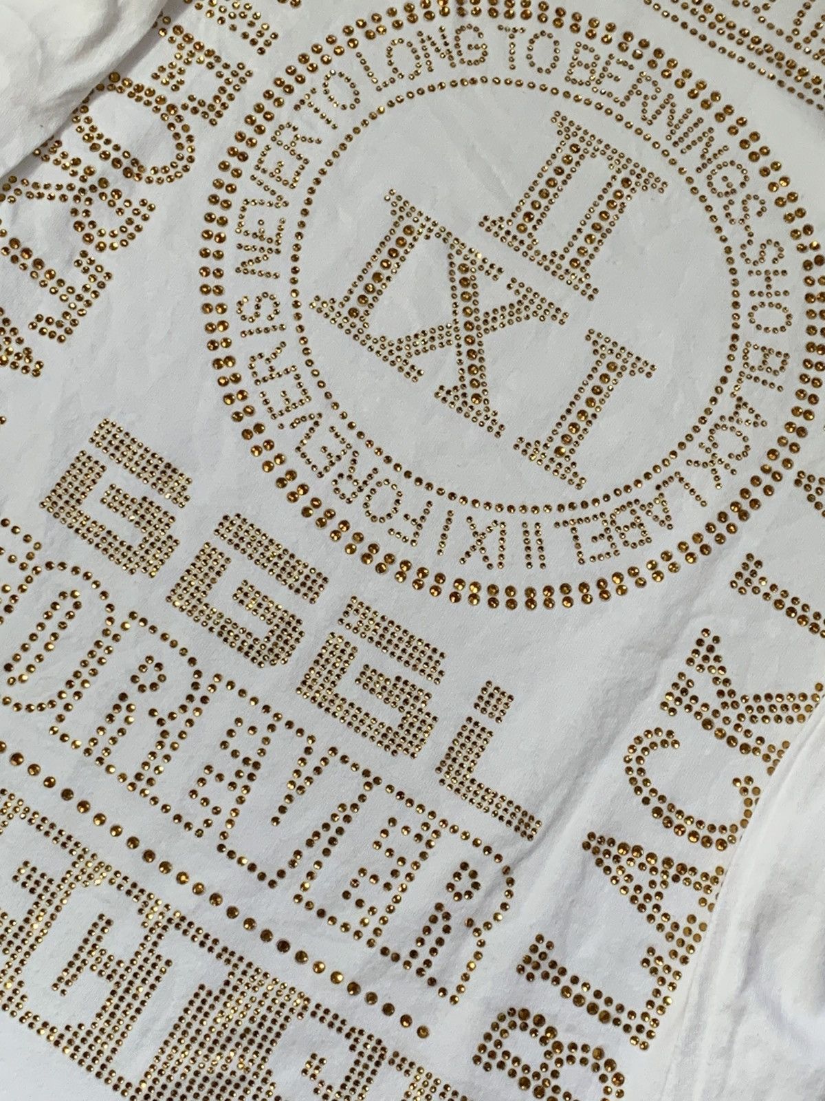 BERNINGS SHO Bernings Sho Gold Studded Long Sleeve Size M / US 6-8 / IT 42-44 - 4 Thumbnail