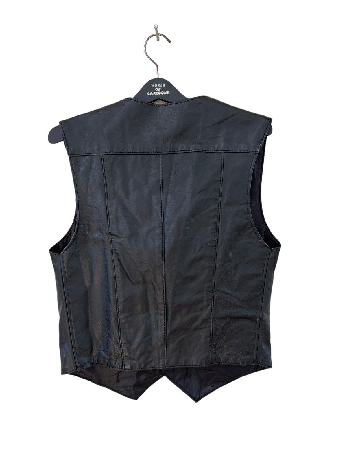Leather Vintage Gregory & Sons Leather Vest Black Size US M / EU 48-50 / 2 - 10 Thumbnail