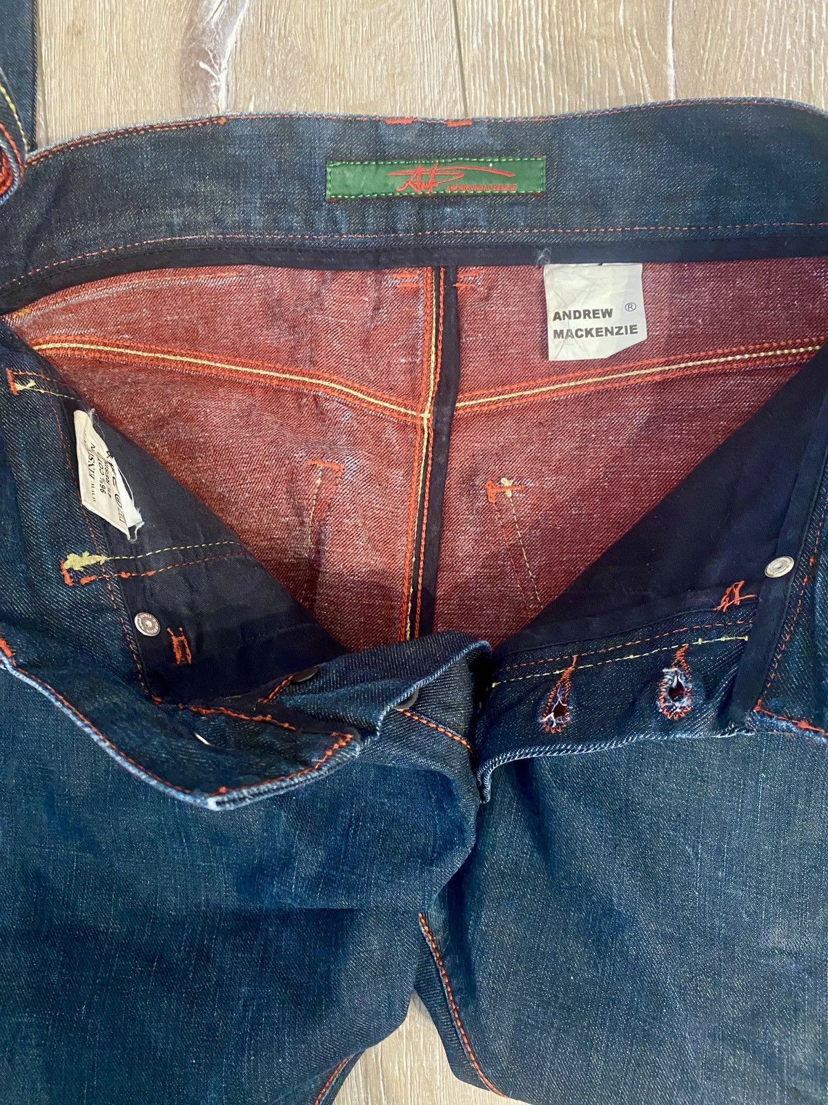 Andrew Mackenzie Rare Andrew Mackenzie Banan Fit Jeans Size US 30 / EU 46 - 5 Thumbnail