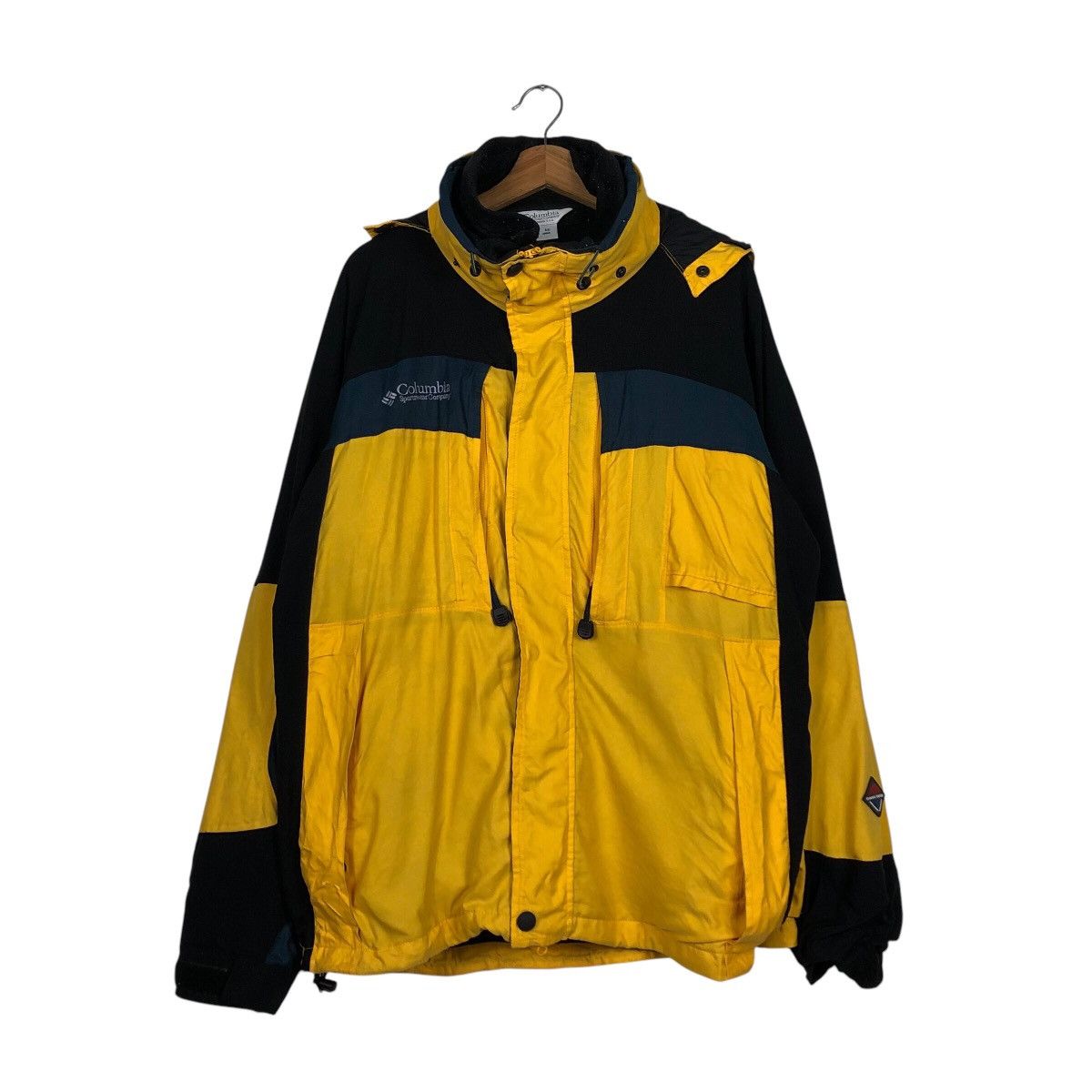 📌Vintage Sports Hunting Jacket Columbia Multi Color Yellow