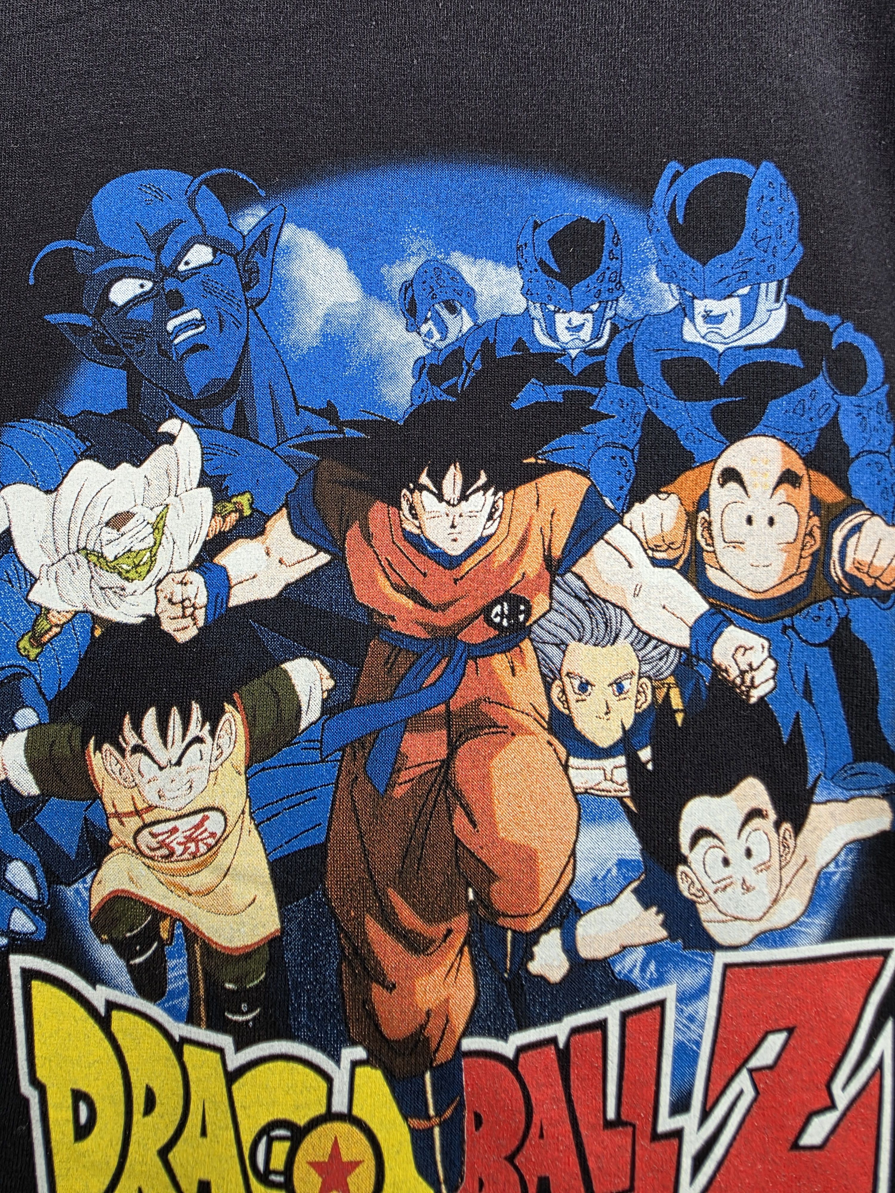 Anime × Vintage 90s Dragon Ball Z Goku and cast Anime tee M fit L Size US L / EU 52-54 / 3 - 5 Thumbnail
