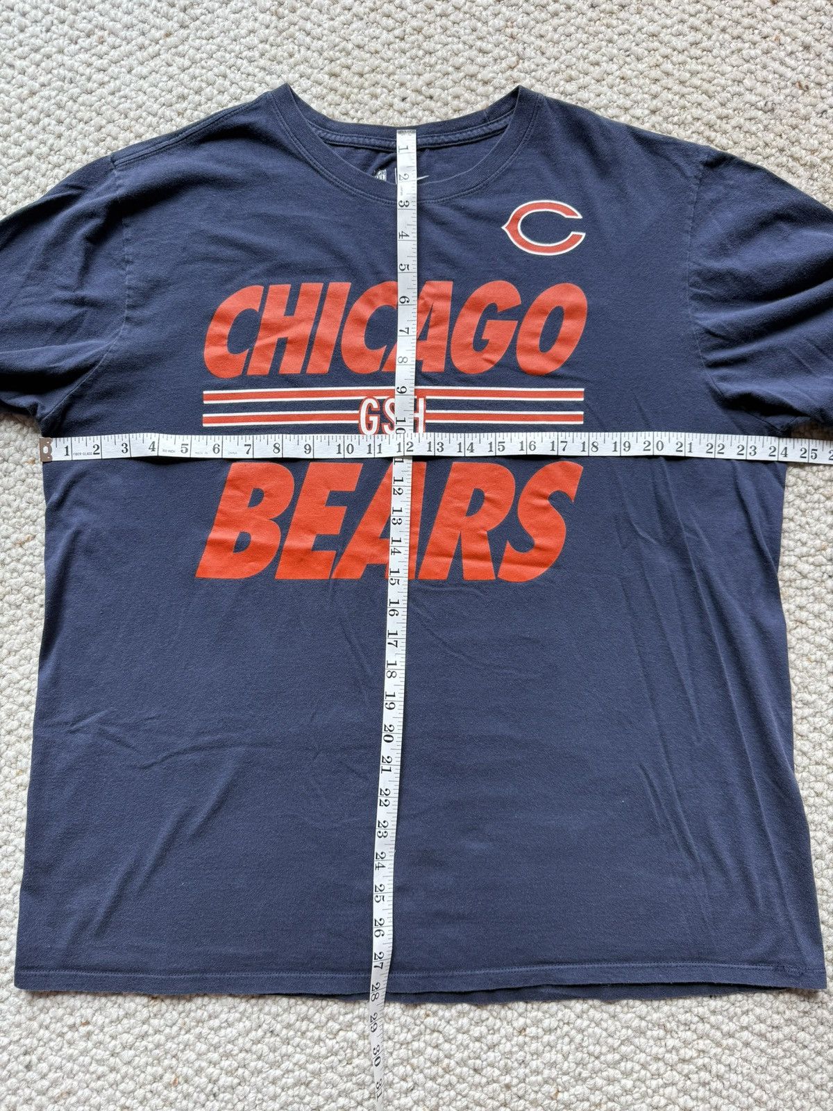 Nike Chicago Bears NFL Nike Team Apparel Shirt Size US XXL / EU 58 / 5 - 5 Thumbnail
