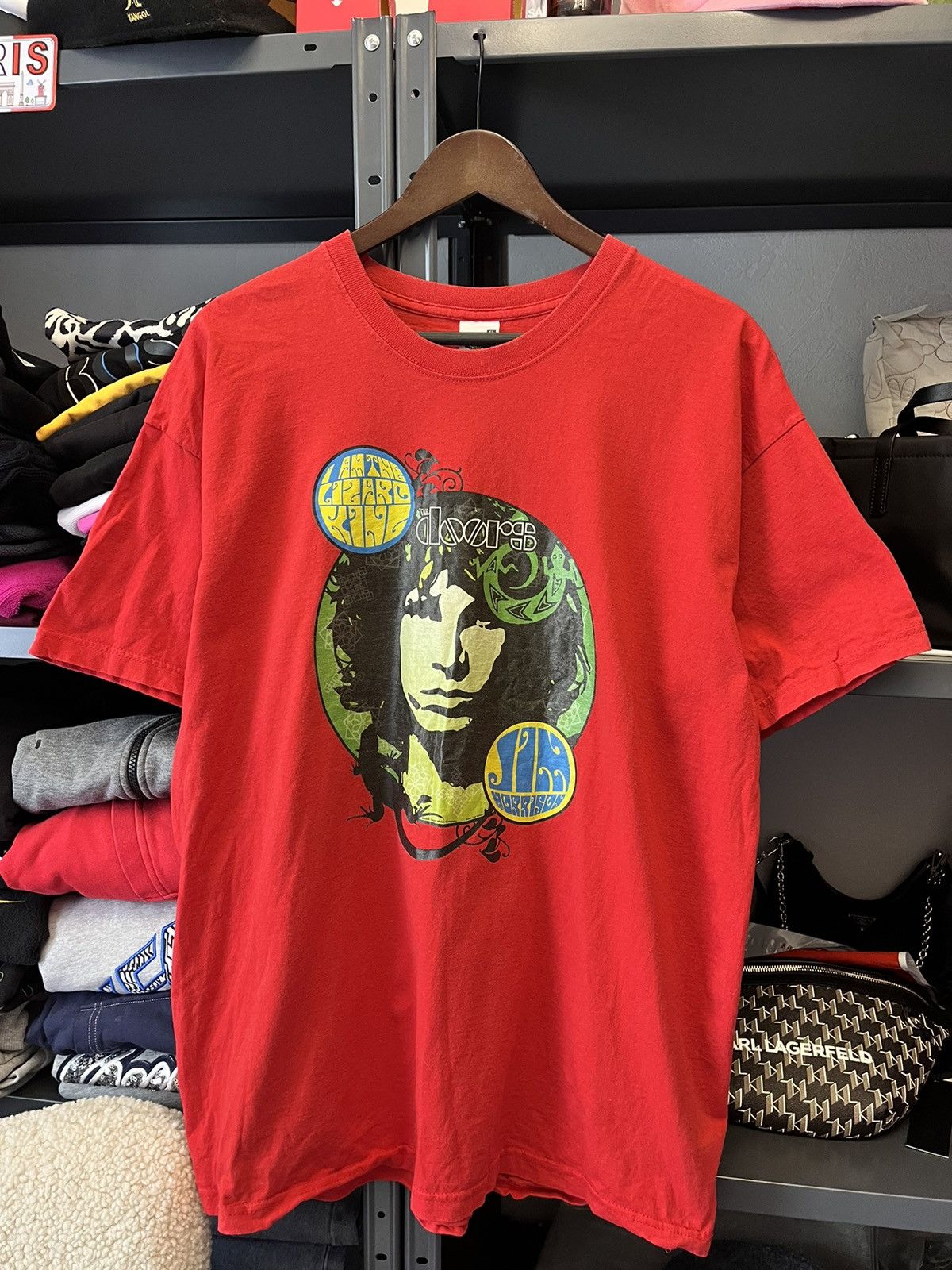 Band Tees Vintage 2000’s Doors T-shirt Size US XL / EU 56 / 4 - 1 Thumbnail