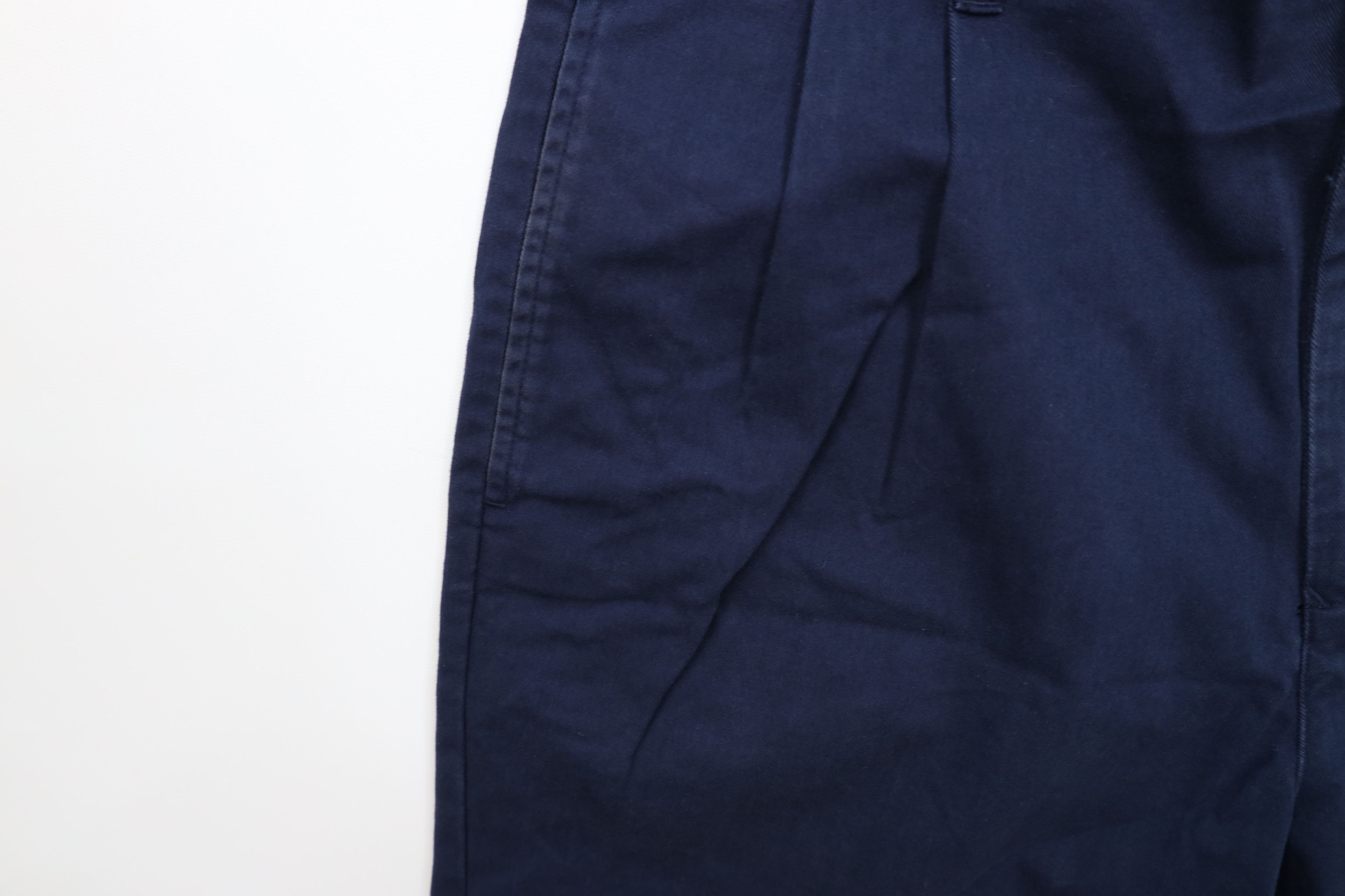 Tommy Hilfiger Vintage 90s Tommy Hilfiger Golf Chino Shorts Blue Cotton Size US 33 - 6 Thumbnail