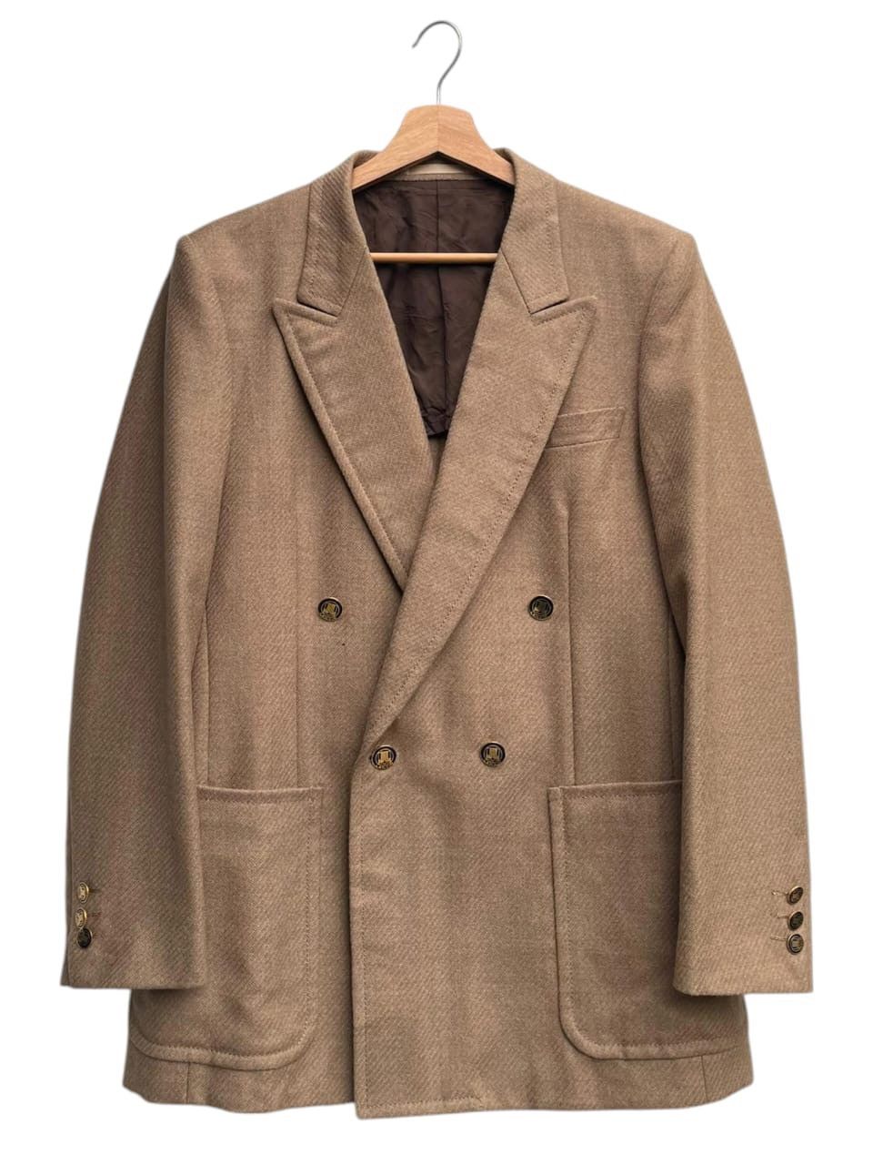 Lanvin Lanvin Paris Double-Breasted Wool Jacket Size US M / EU 48-50 / 2 - 1 Thumbnail