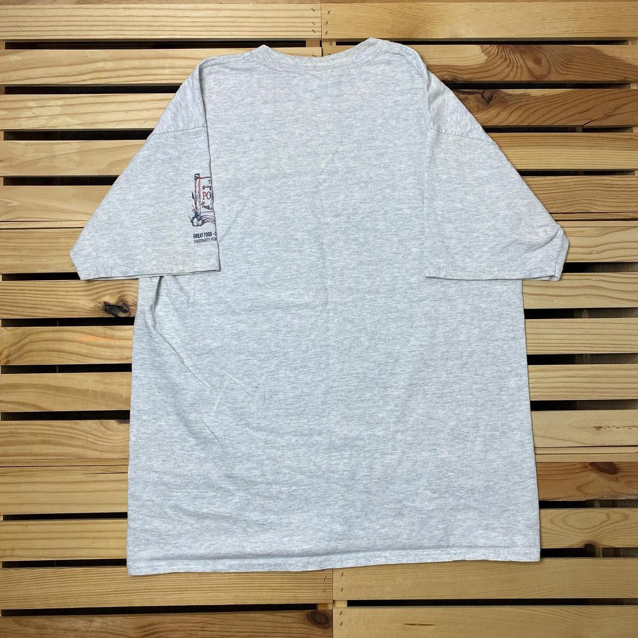 Gildan Vintage "In Mullet We Trust" Gray Fishing Tee Size Large Size US L / EU 52-54 / 3 - 2 Thumbnail