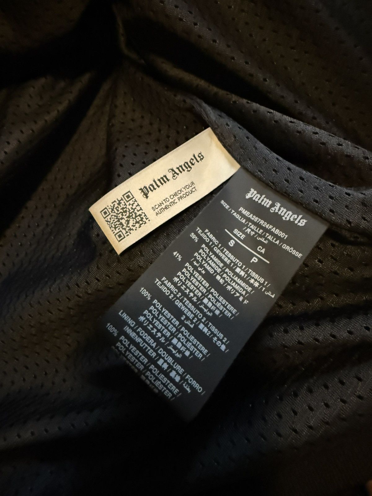 Palm Angels Palm Angels monogram-embroidered track jacket Size US S / EU 44-46 / 1 - 4 Thumbnail