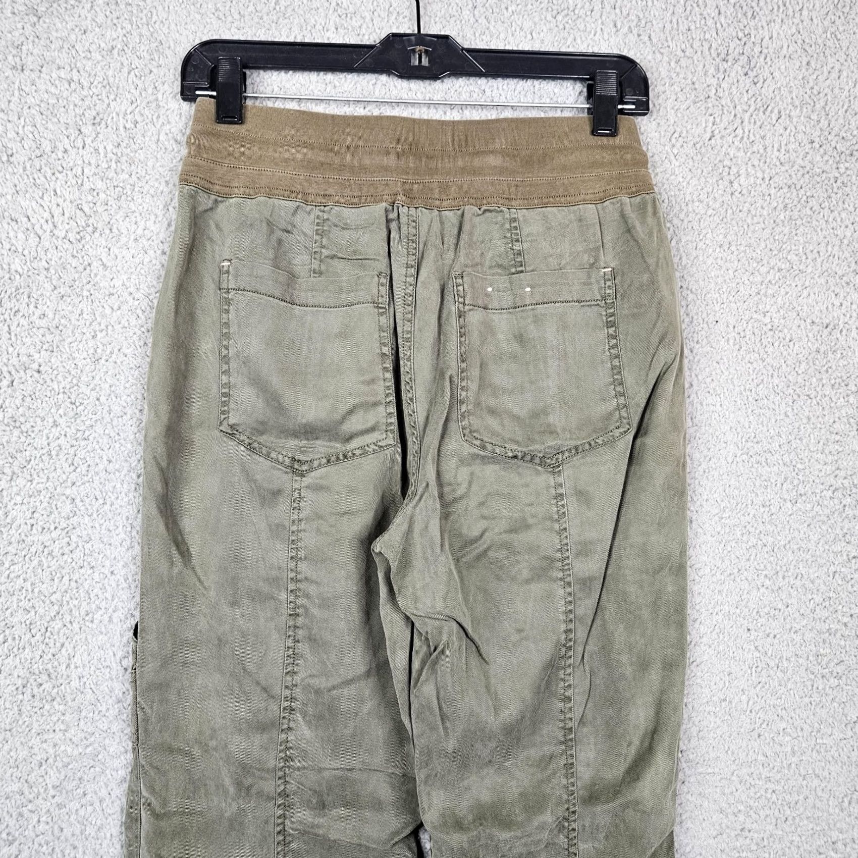 Anthropologie Anthropologie The Nomad Women’s Army Green Jogger XS Regular Color Green Size 26" / US 2 / IT 38 - 6 Thumbnail