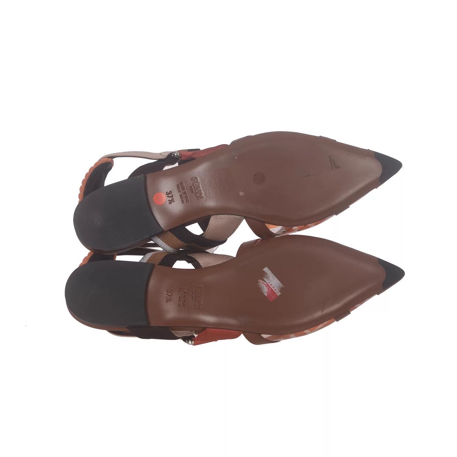 Fendi Fendi women's fabric flats 37.5 Size US 7 / IT 37 - 2 Thumbnail