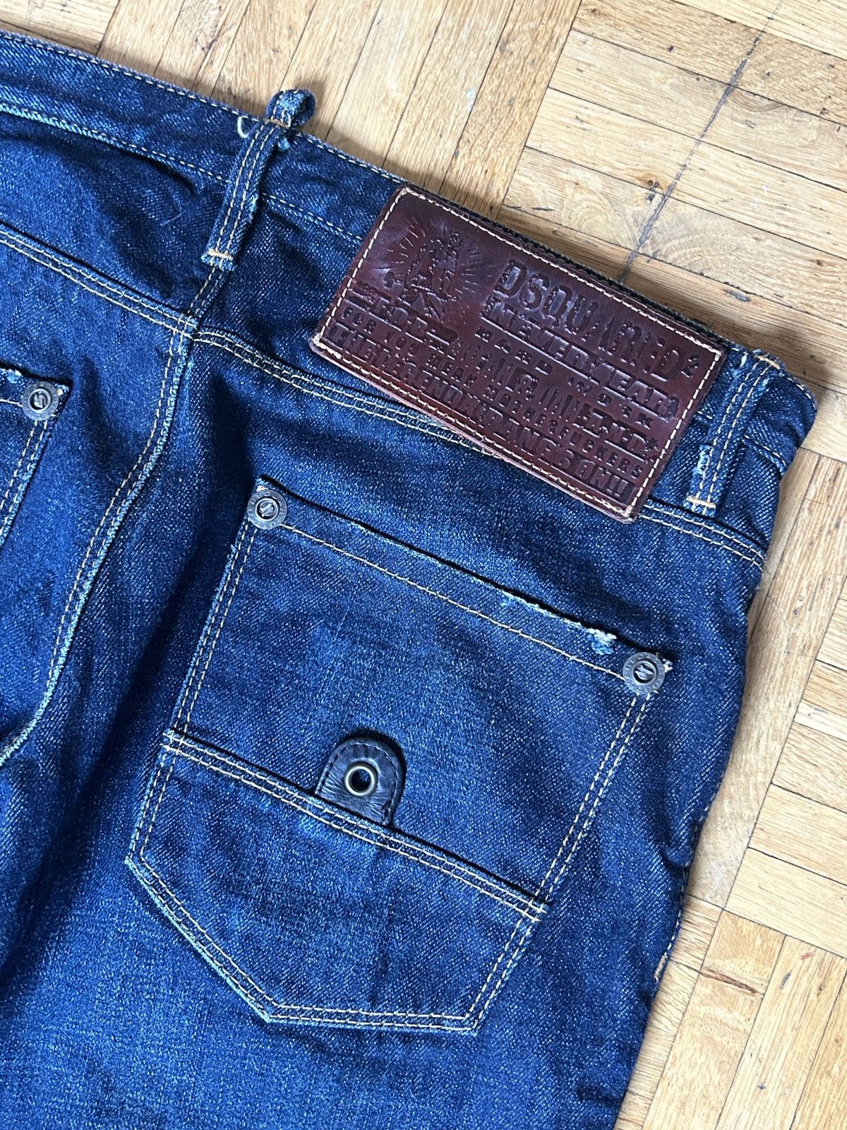 Dsquared2 Rare Vintage Dsquared2 Distress Denim Jeans Size US 28 / EU 44 - 6 Thumbnail