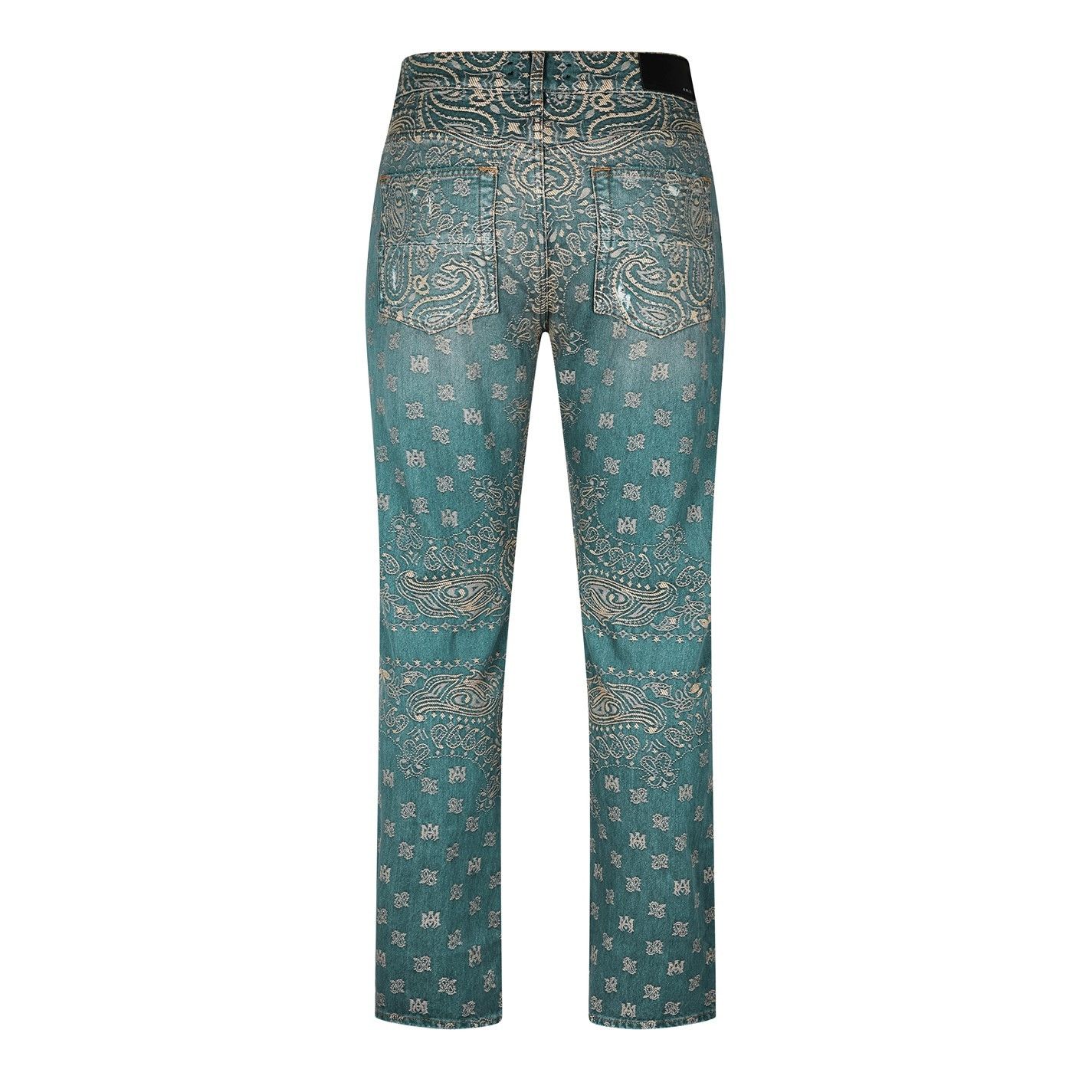 Amiri AMIRI Bandana Straight Leg Jeans Size US 30 / EU 46 - 6 Thumbnail