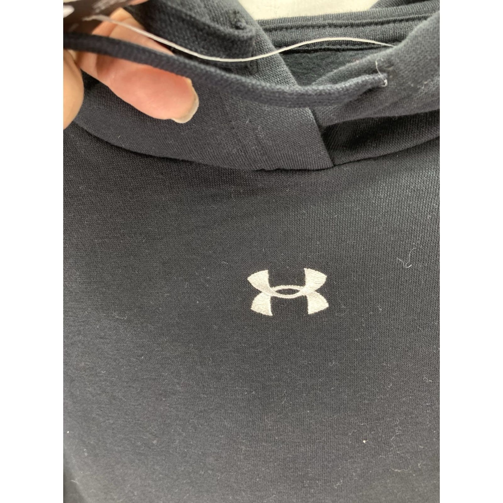 Under Armour Under Armour Rival Hoodie Sweatshirt Women S Black Pullover Fleece NWT Size S / US 4 / IT 40 - 6 Thumbnail