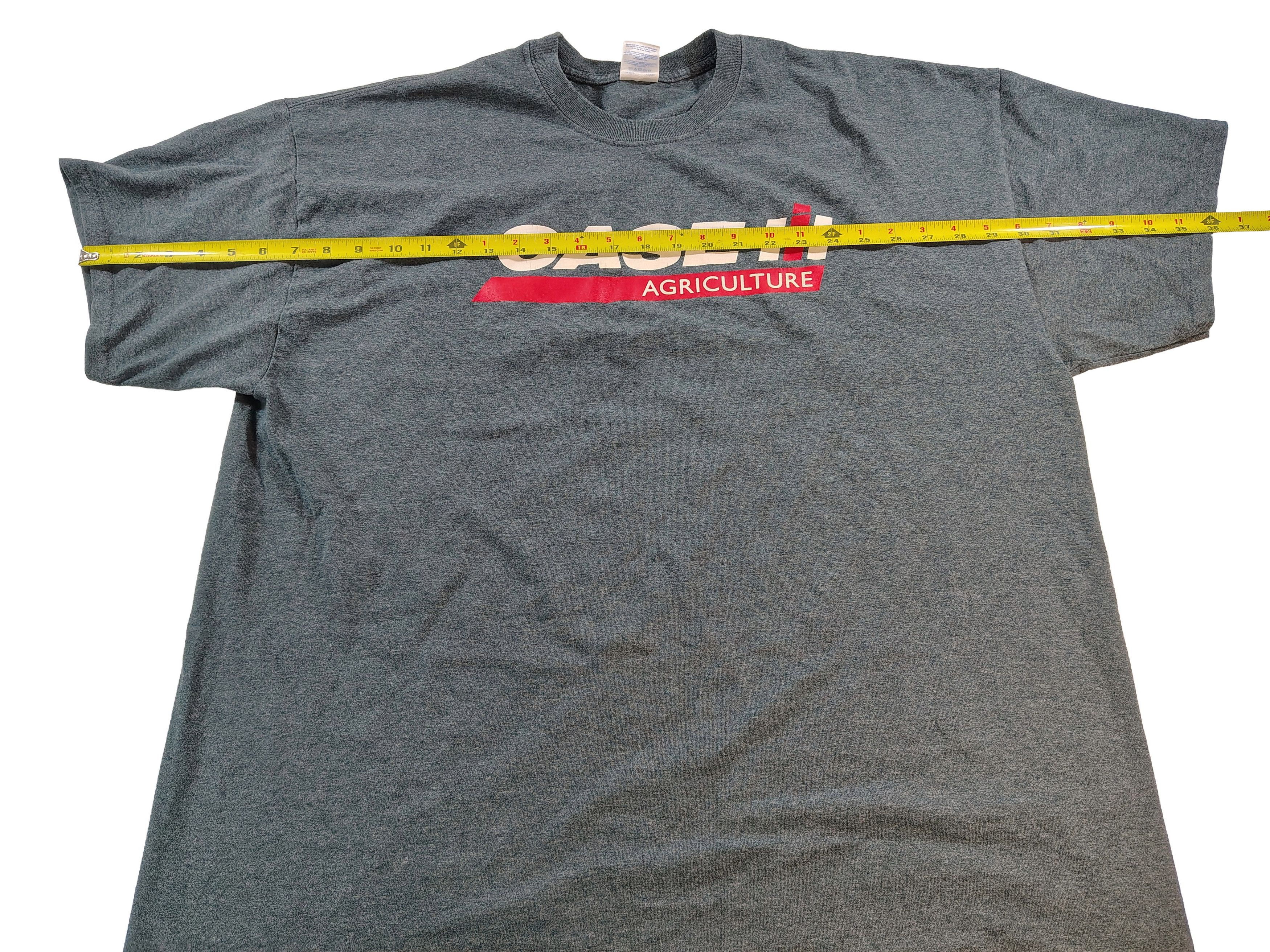 Gildan Men's 2XL Dark Grey Case Agriculture Logo T-Shirt Size US XXL / EU 58 / 5 - 5 Thumbnail