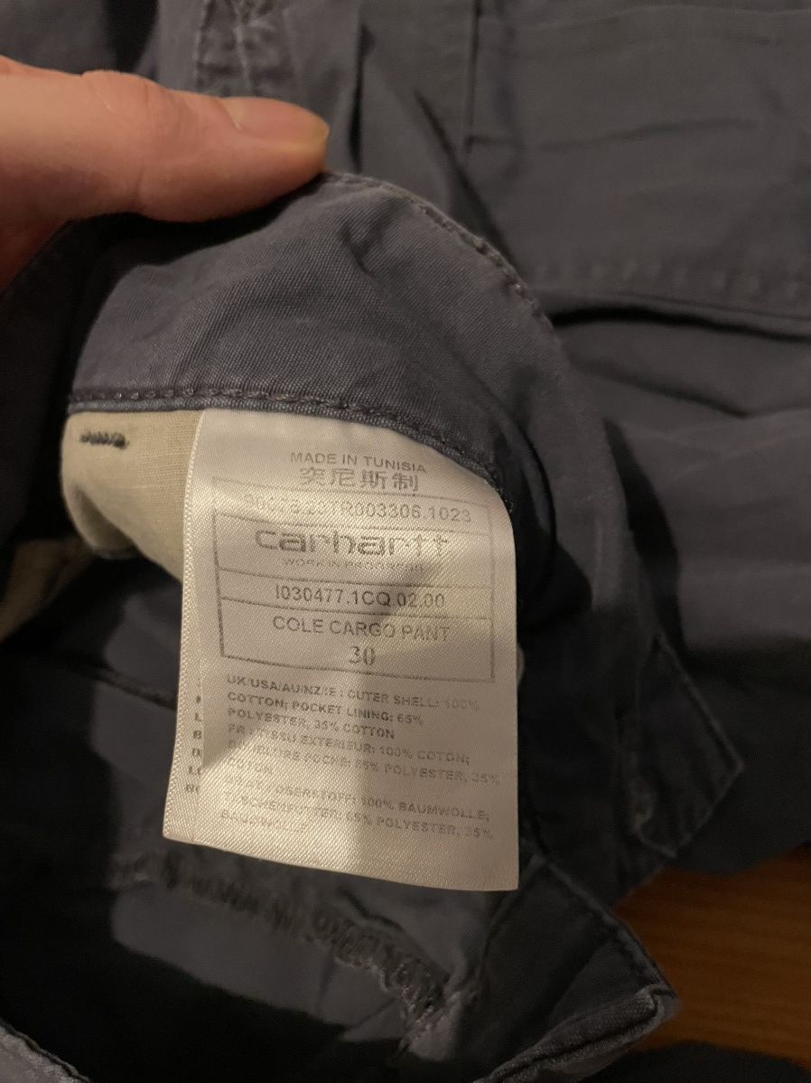 Carhartt Wip Carhartt WIP Cargo Pant Storm Blue Size US 30 / EU 46 - 4 Thumbnail