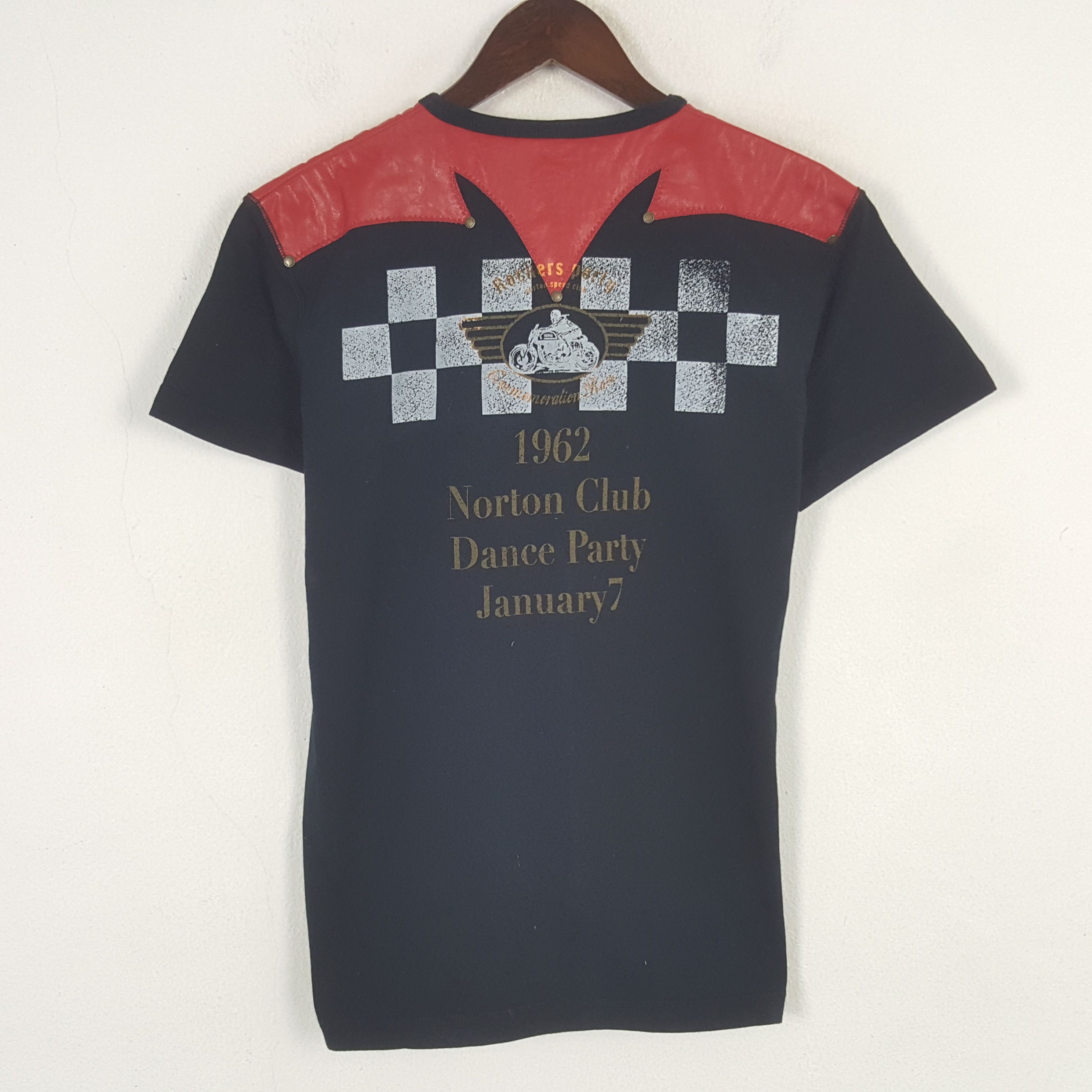 Norton × Vintage Vintage Nonton Fire Style Tshirt Size US M / EU 48-50 / 2 - 1 Thumbnail