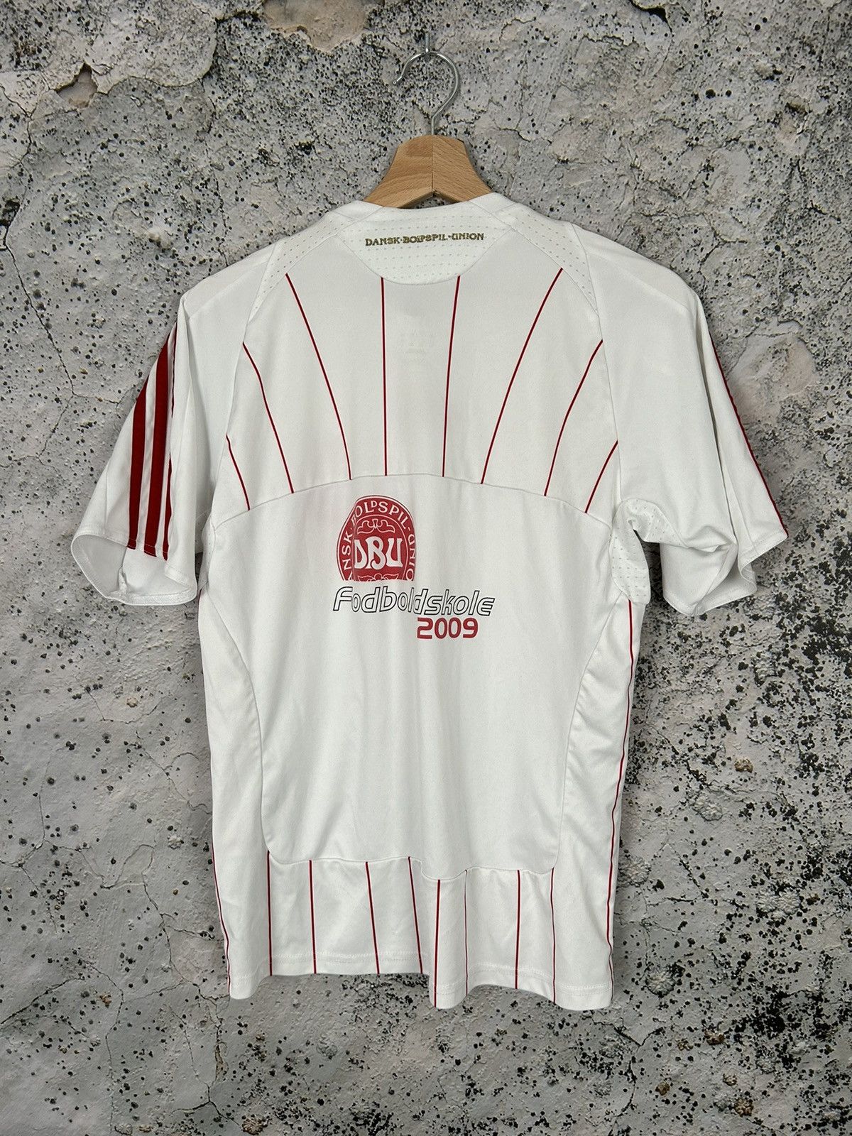 Adidas Vintage Denmark Adidas Soccer Jersey Football Retro Size US S / EU 44-46 / 1 - 4 Thumbnail