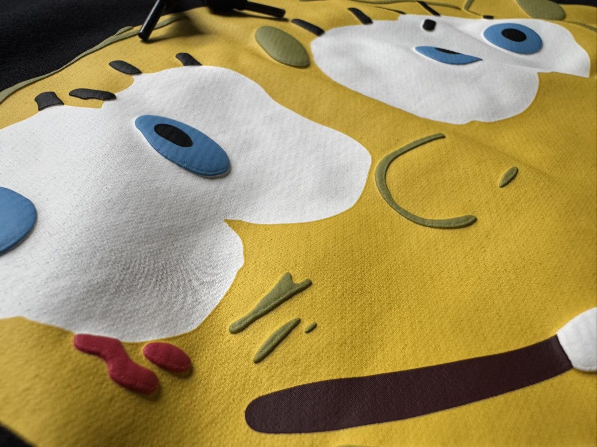 Cactus Plant Flea Market × Uniqlo CPFM x Spongebob Squarepants Black Hoodie Medium Sweatshirt Size US M / EU 48-50 / 2 - 6 Thumbnail