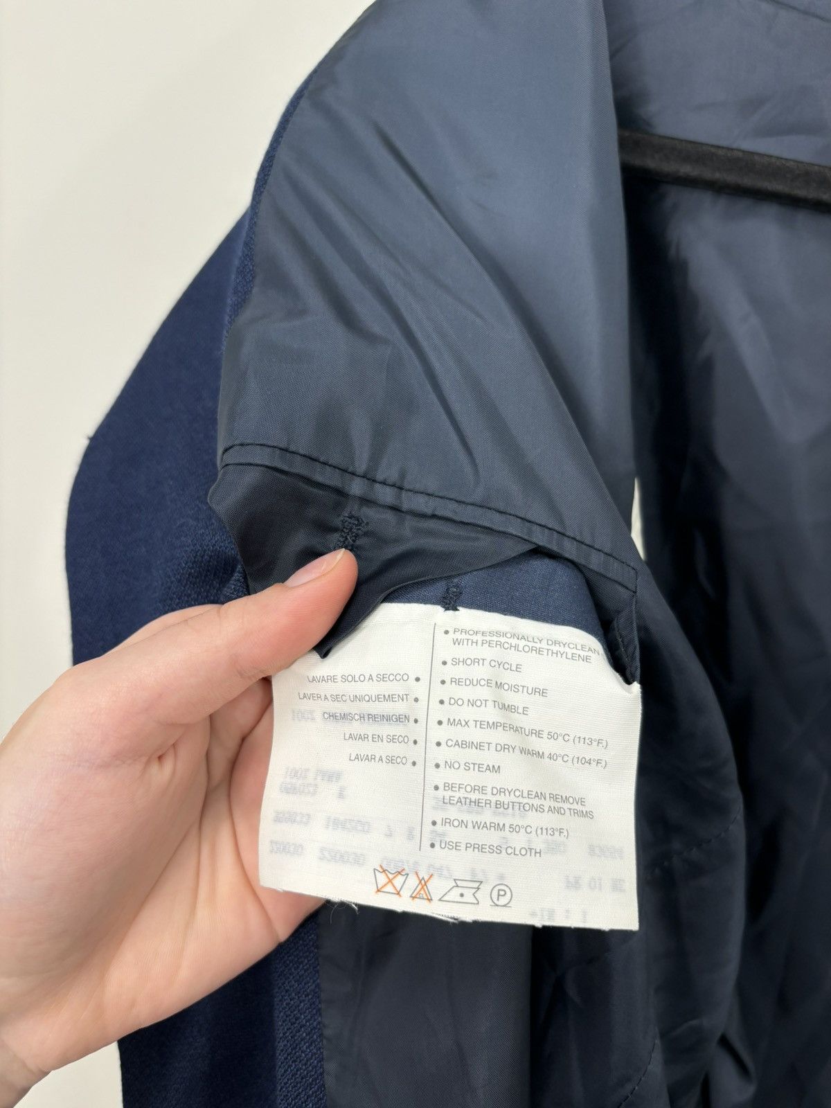 Ermenegildo Zegna Ermenegildo Zegna Soft Blue 3-Buttons Wool Blazer Jacket Size 44R - 14 Thumbnail