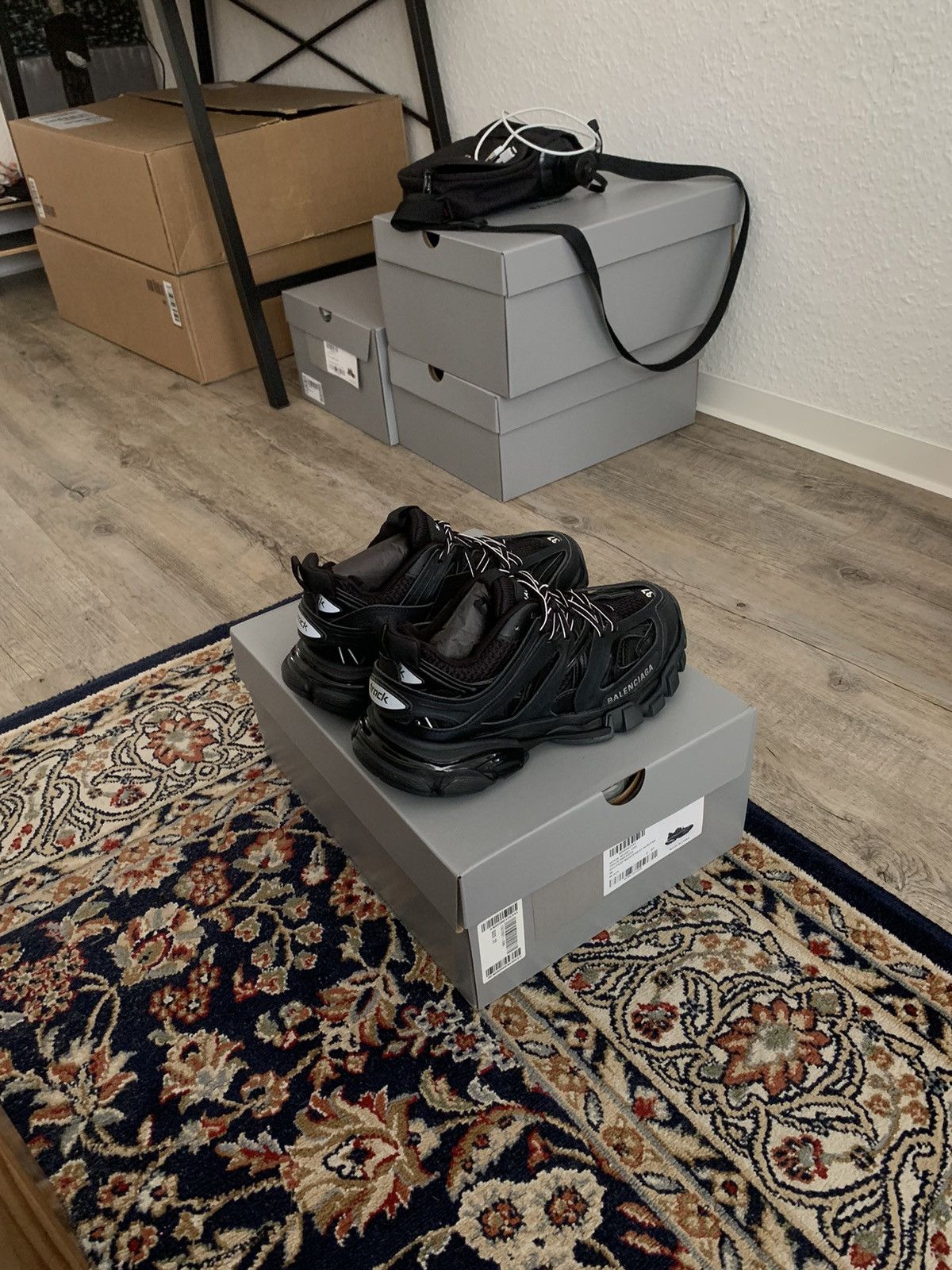 Balenciaga Balenciaga tracks black Size US 7 / IT 37 - 5 Thumbnail