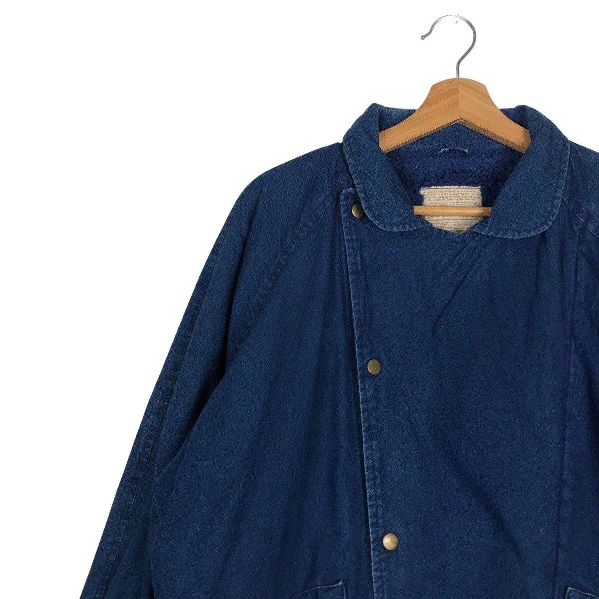Issey Miyake 🔥Vintage Bomber Denim Jacket North Bound Japan Made Size US M / EU 48-50 / 2 - 7 Thumbnail
