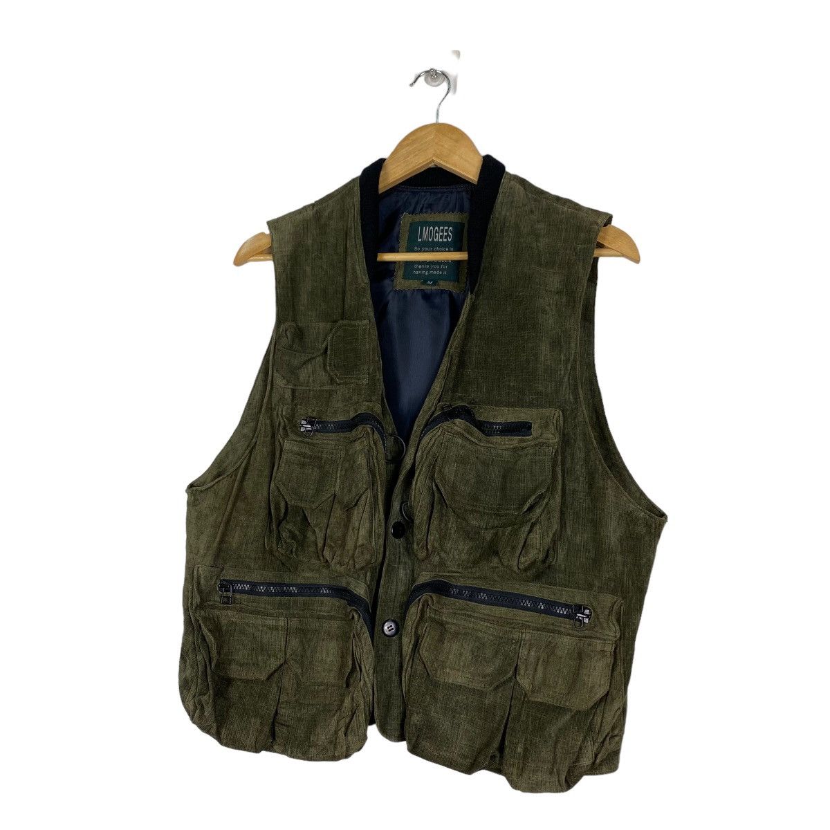 Japanese Brand VINTAGE ISSEY MIYAKE INSPIRED LGMOGEES ZIPPER VEST Size US M / EU 48-50 / 2 - 2 Thumbnail