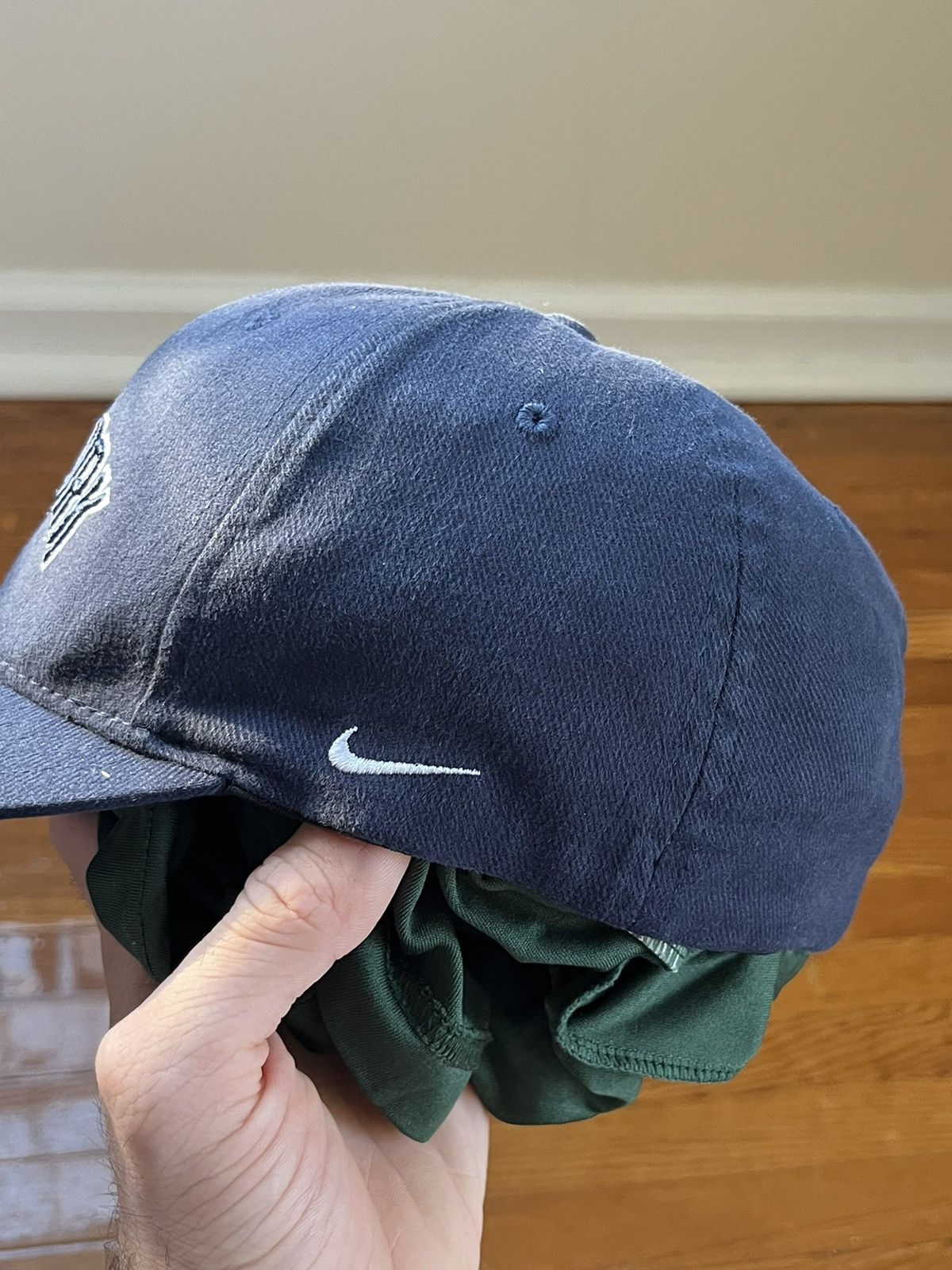 MLB × Nike × Vintage Vintage 90’s MLB Nike Team New York Cap Size ONE SIZE - 7 Thumbnail