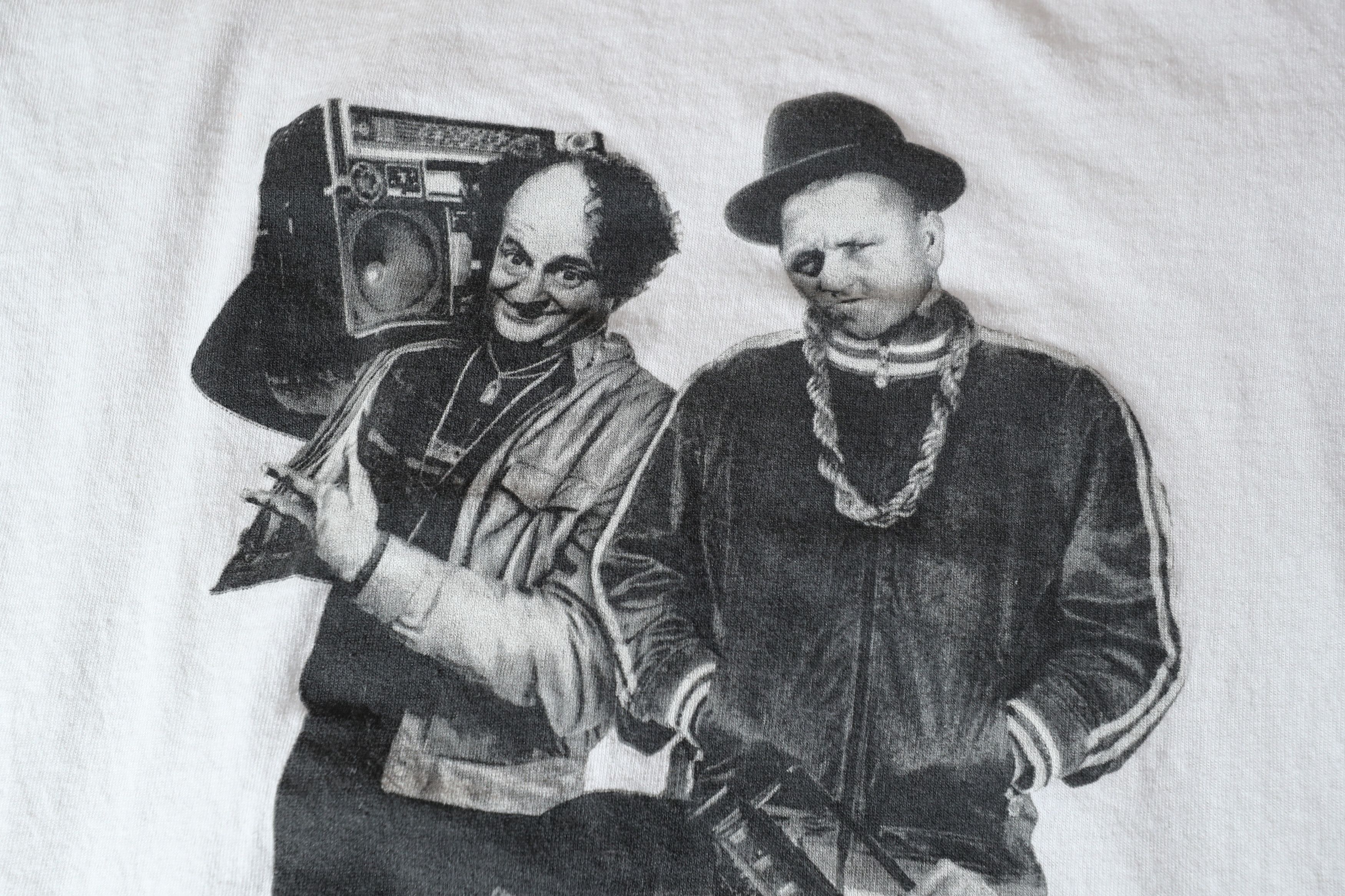 Rap Tees Vintage Three Stooges Run DMC Shirt (XL) Size US XL / EU 56 / 4 - 5 Thumbnail