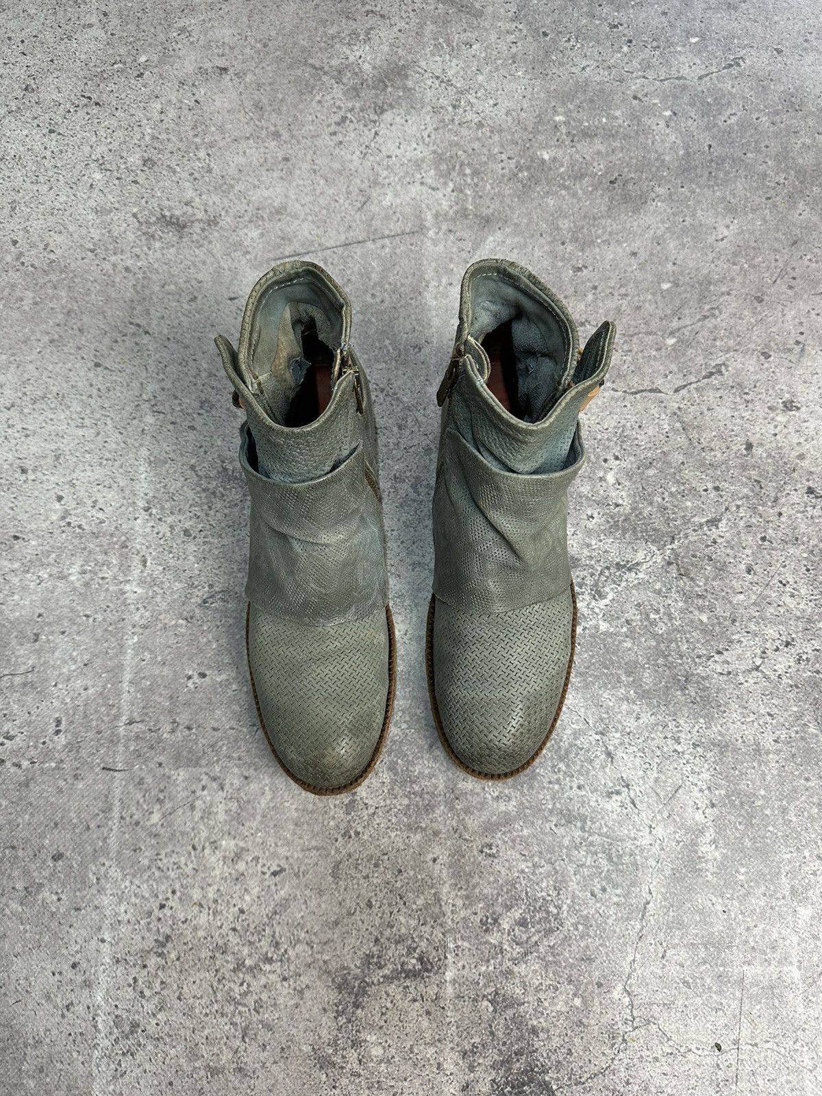 A.S.98 × Vintage Vintage AS98 Airstep Leather Boots Shoes Avant Garde Archive Size US 8 / IT 38 - 3 Thumbnail