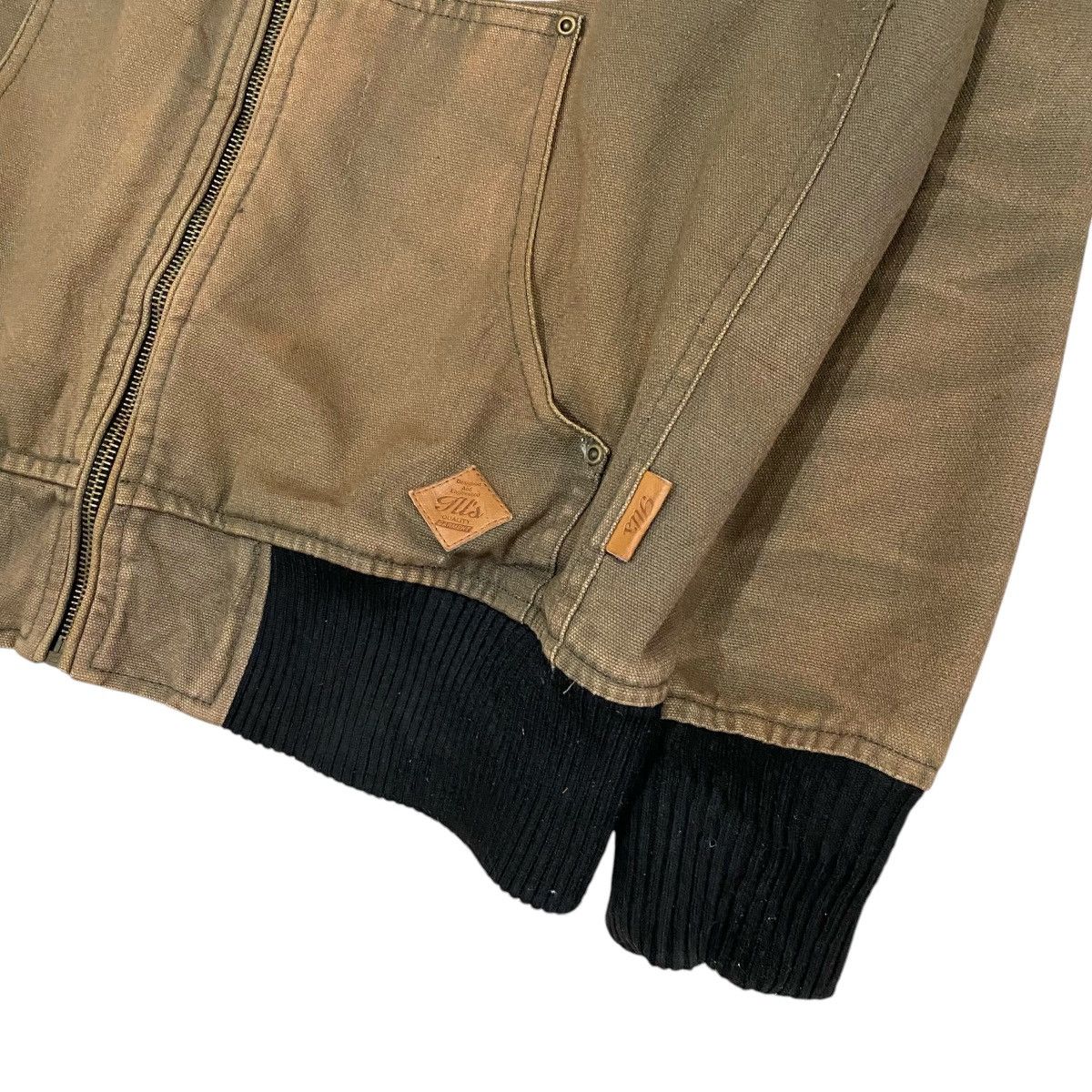 Vintage VTG ILLS CARHARTT STYLE DUCK CANVAS SUNFADED JACKET Size US M / EU 48-50 / 2 - 4 Thumbnail