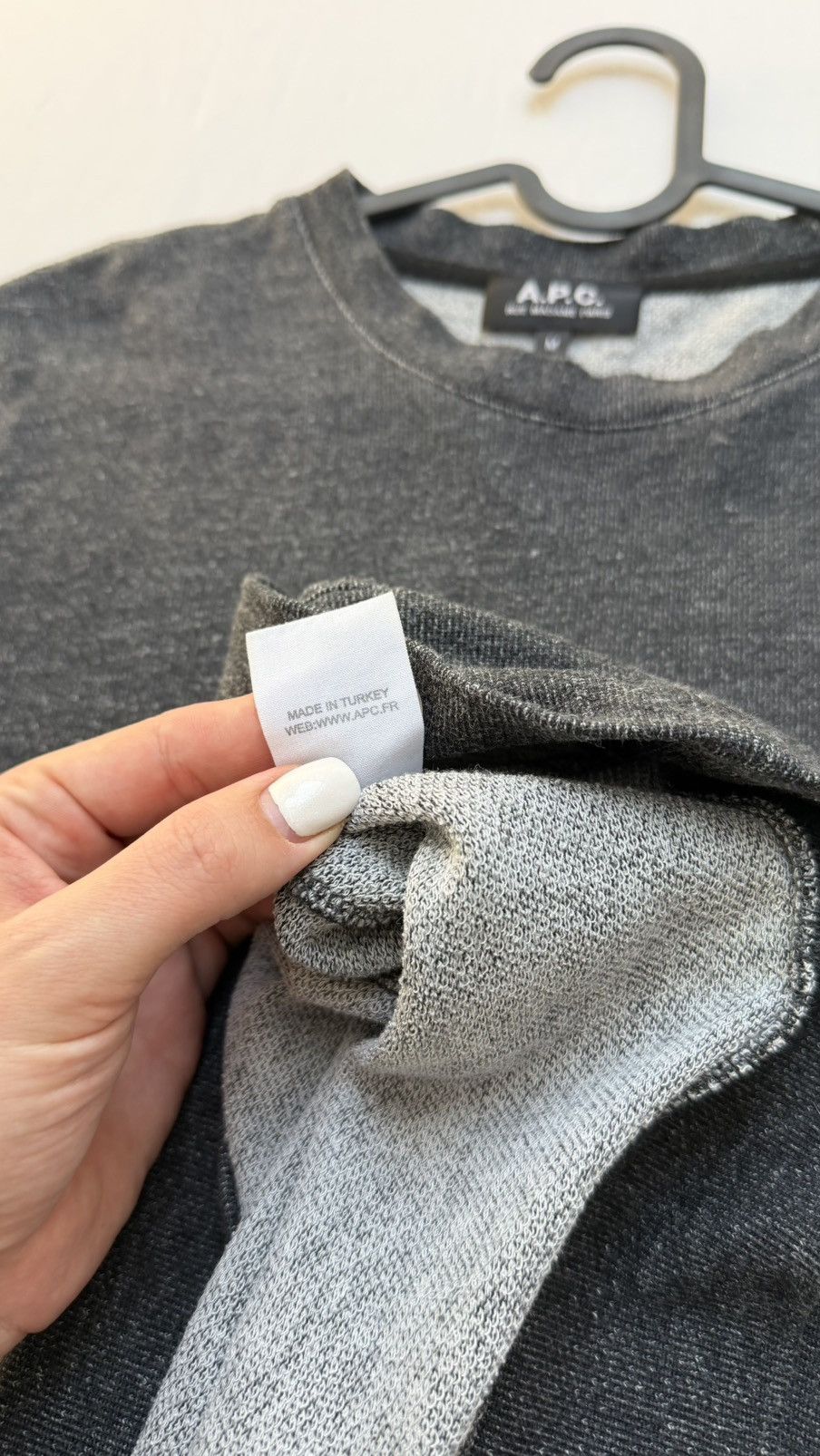 A.P.C. A.P.C. Rue Madame Paris crewneck sweatshirt M Size US M / EU 48-50 / 2 - 8 Thumbnail