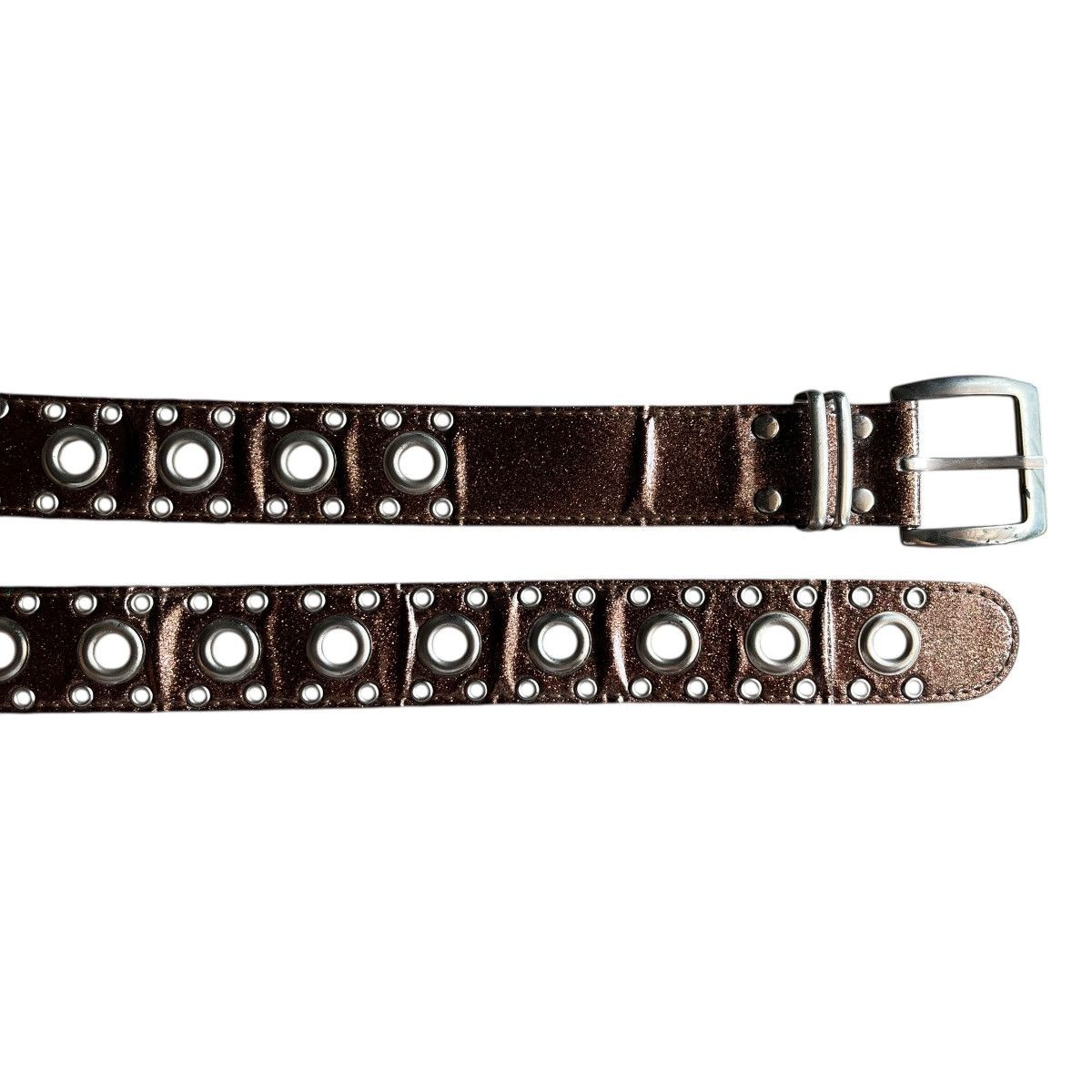 Japanese Brand Japanese Y2k Glitter Studded Prong Belt Size 30 - 5 Thumbnail