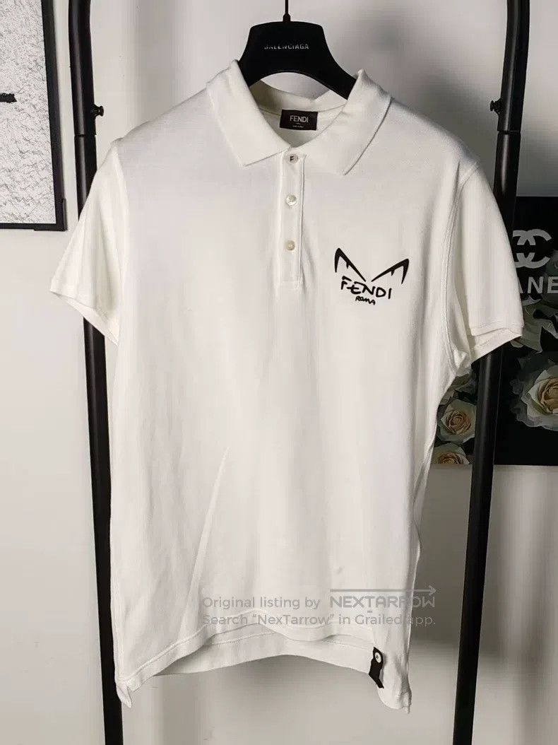 Fendi Fendi Logo short sleeve Size US M / EU 48-50 / 2 - 1 Thumbnail