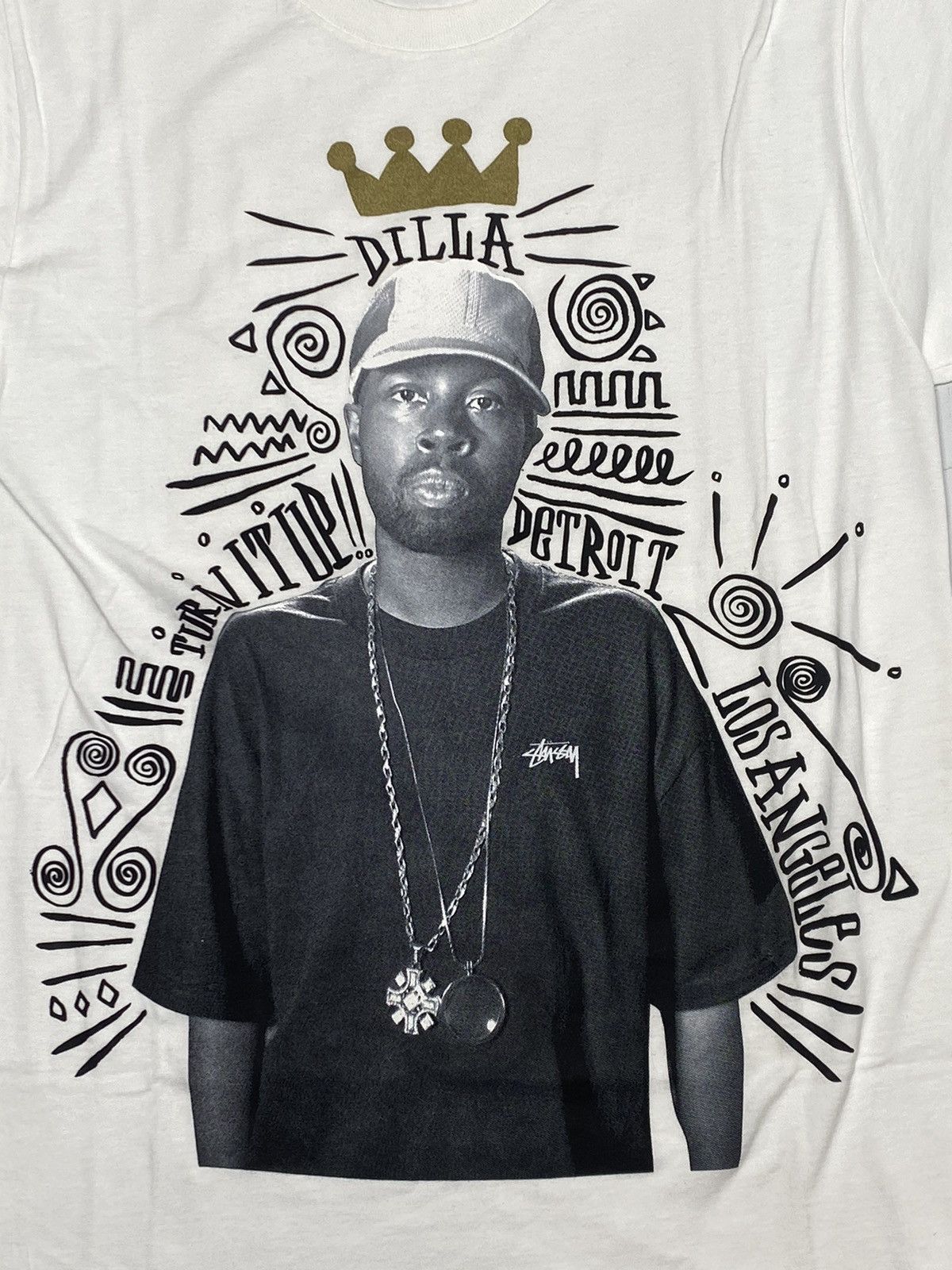 Stussy T-shirt Stüssy DJ Dilla size M new Size US M / EU 48-50 / 2 - 2 Thumbnail
