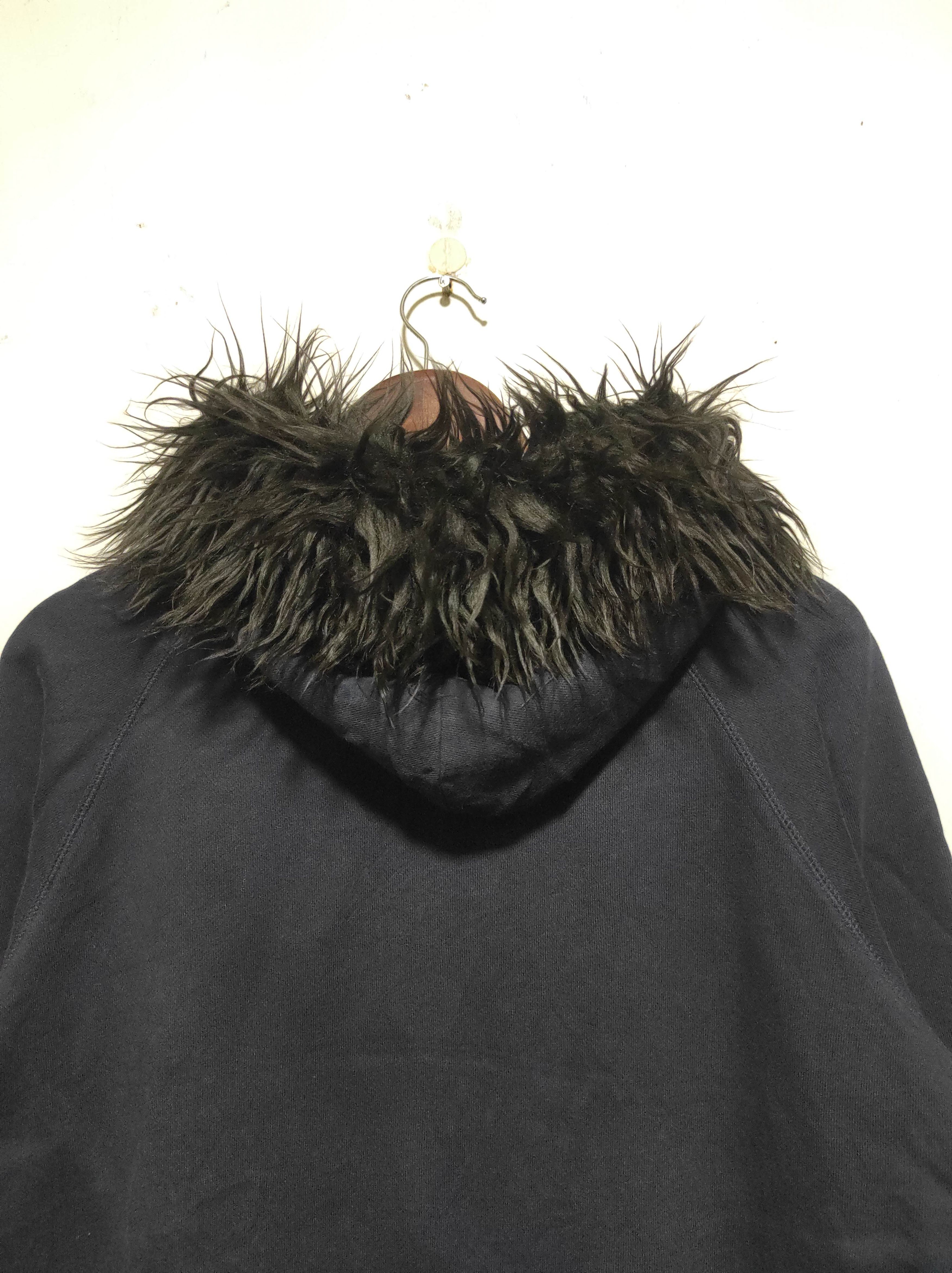 Hysteric Glamour Back Number Zipper Fur Hoodie i6w9 Lgb Style navy Size US M / EU 48-50 / 2 - 14 Thumbnail