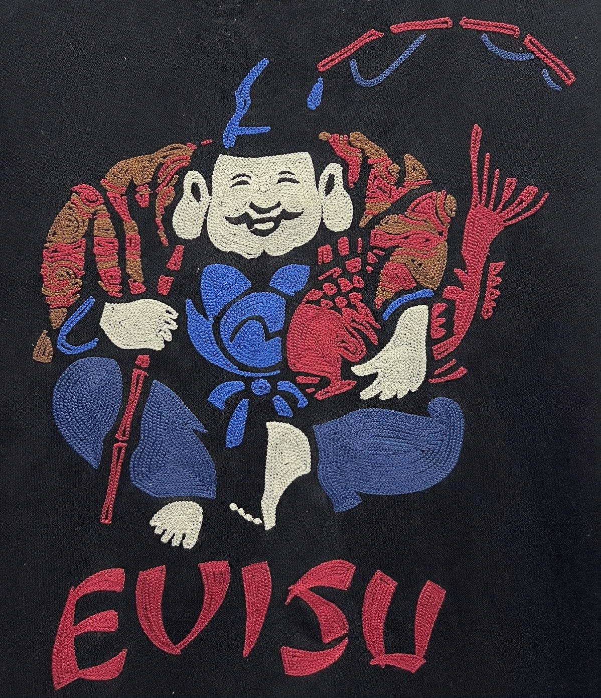 Evisu × Japanese Brand × Vintage Vintage Evisu Heritage Embroidered Daikokuten Sweatshirt Size US M / EU 48-50 / 2 - 3 Thumbnail